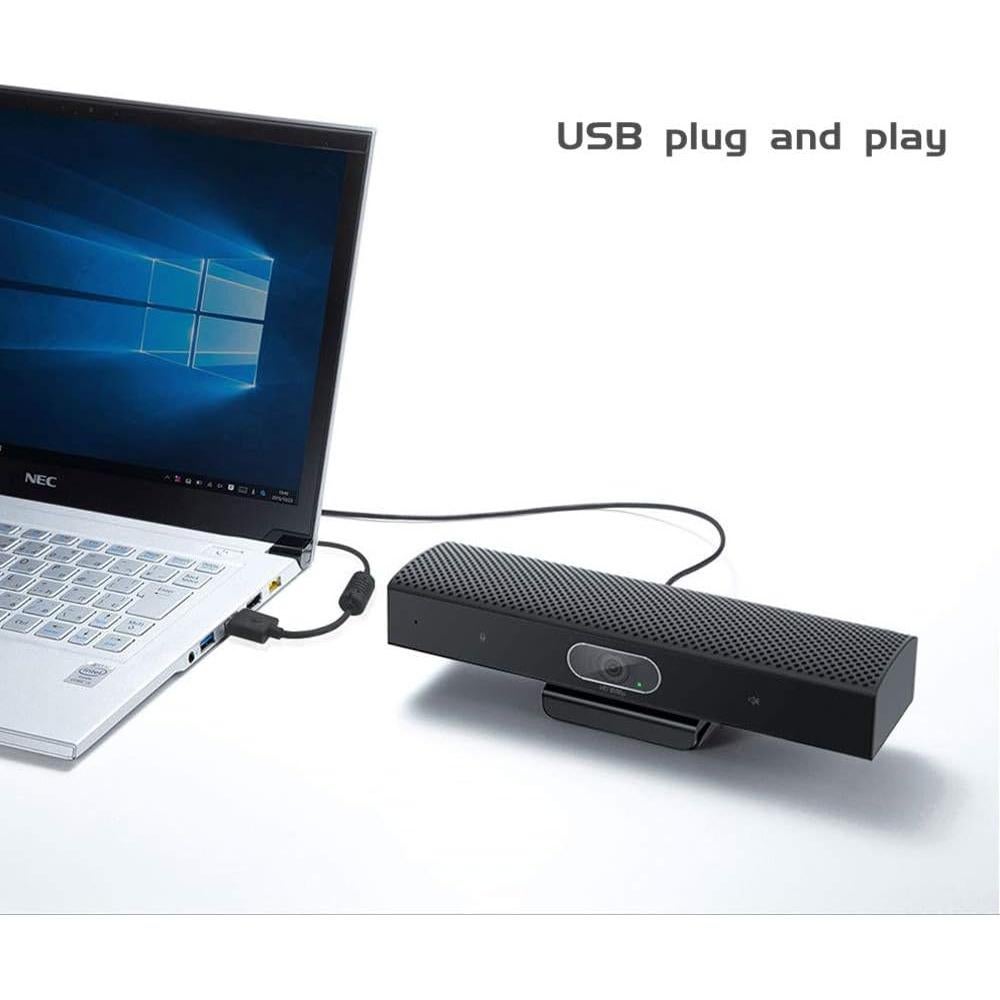 Cámara de Conferencia JACKLY USB 1080P Gran Angular