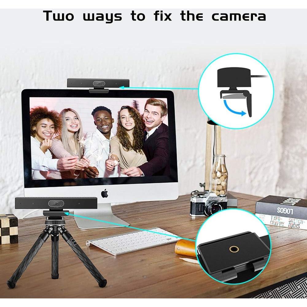 Cámara de Conferencia JACKLY USB 1080P Gran Angular