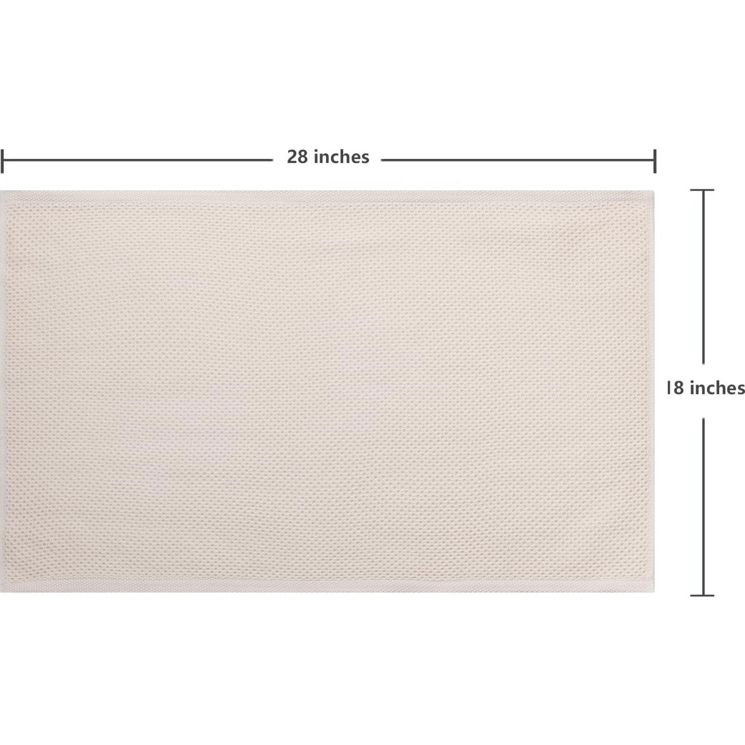 Toallas de Cocina de Algodón Joybest - Paquete de 4, 45.7x71.1 cm, Beige