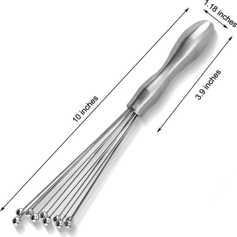 Batidor de huevos BENEKIY de acero inoxidable 25.4 cm