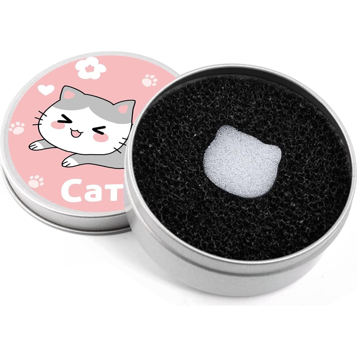 Limpiador de Brochas de Maquillaje Ideal Swan - 4 Esponjas Stipple