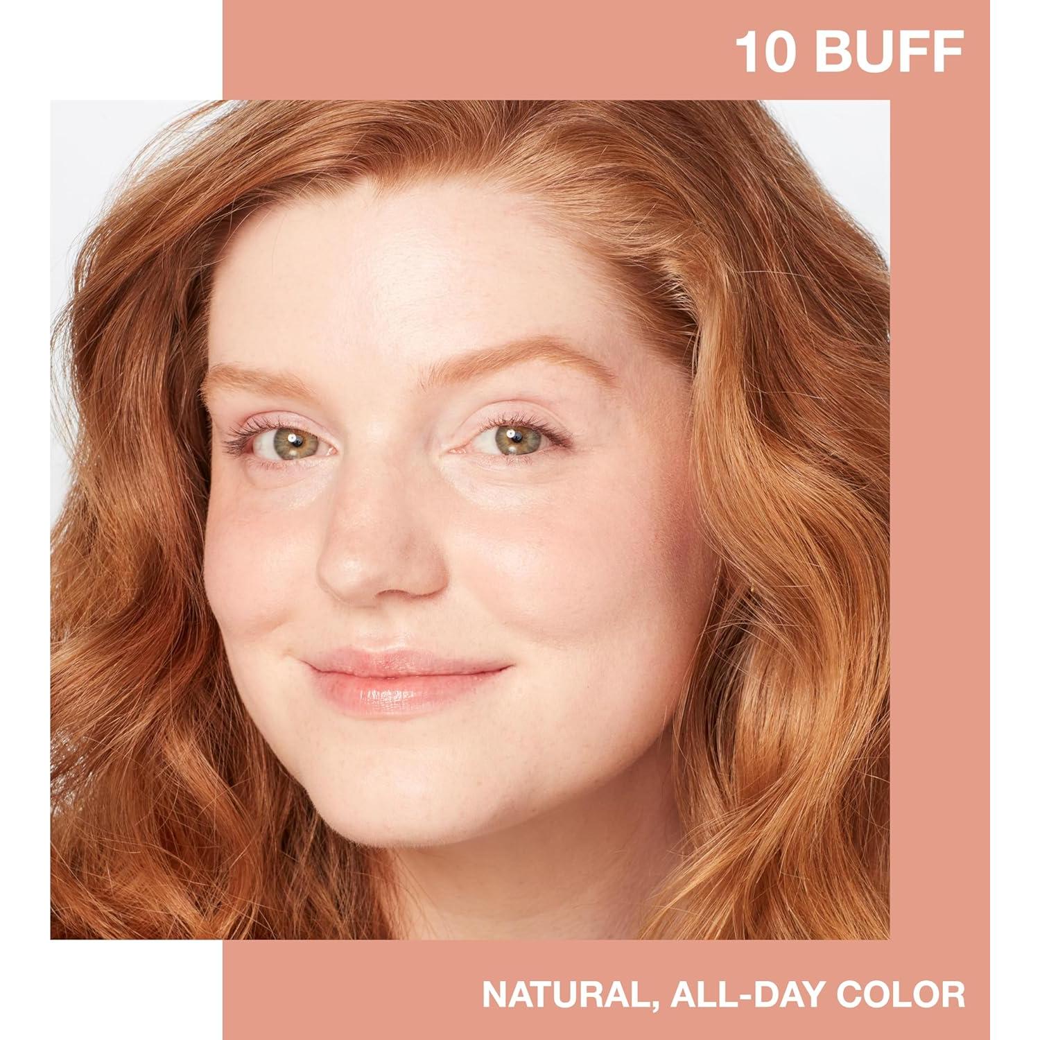 Rubor Maybelline Fit Me 10 Buff, Ligero y Mezclable, 22.68g