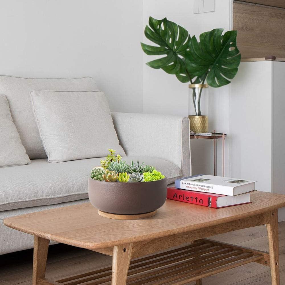 Maceta de Terracota SQOWL 20 cm Redonda con Drenaje