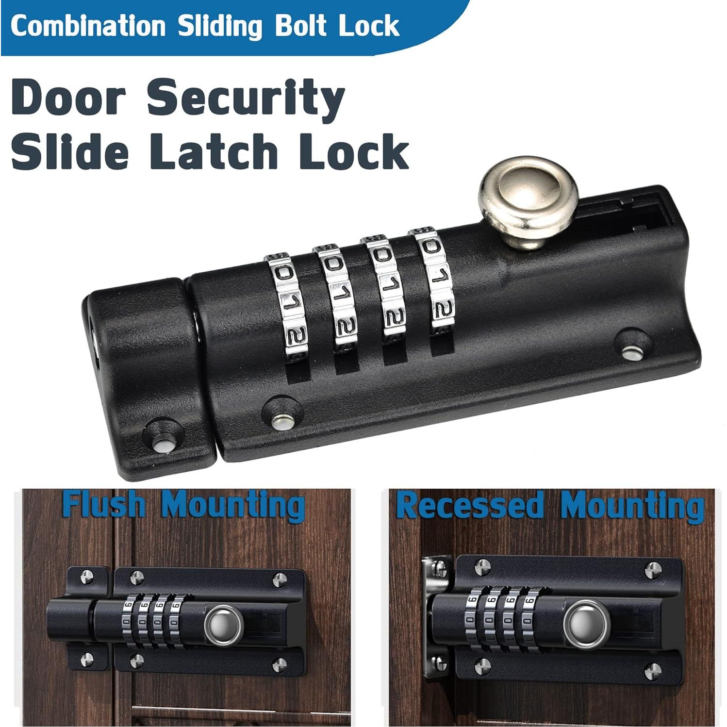 Cerradura de seguridad V·RESOURCING 4 dígitos para puertas