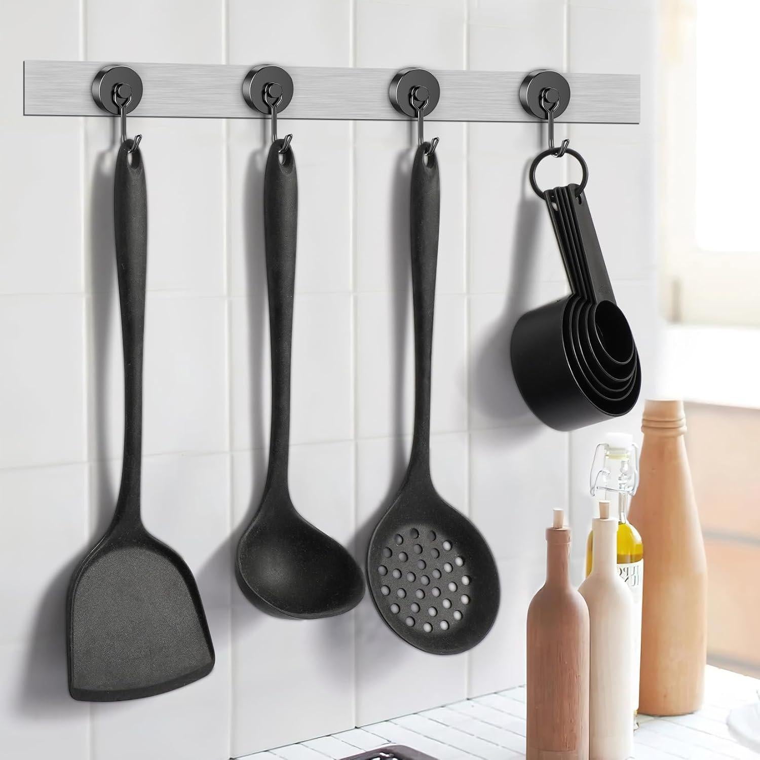 Ganchos Magnéticos VNDUEEY 4 Pack 49.9 kg Acero Inoxidable