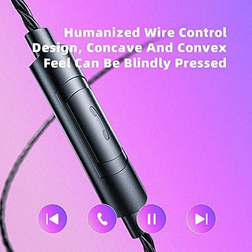 Auriculares Intrauditivos HJX QKZ AK6 Pro con Micrófono - 10mm