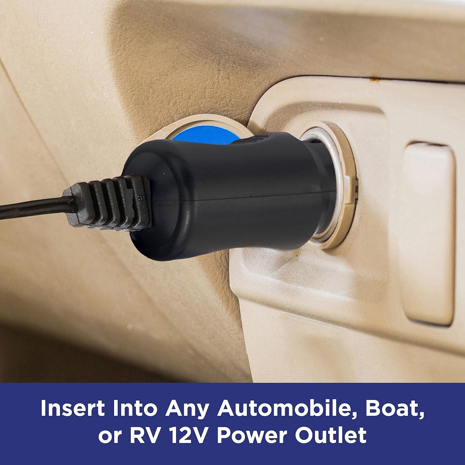 Bomba de Aire Eléctrica Aqua 12V DC - Inflado Rápido