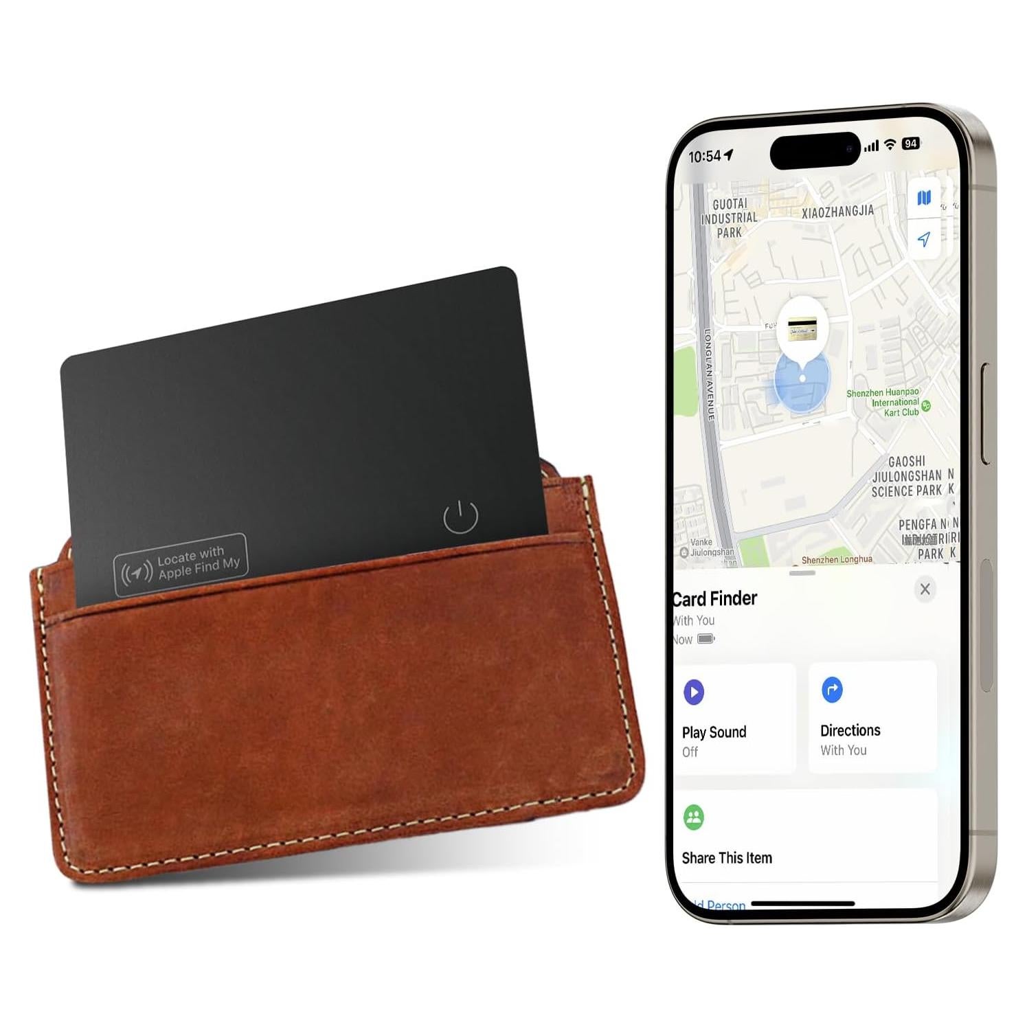 Rastreador Bluetooth NexusLab SmartWallet IP68 Ultra Delgado