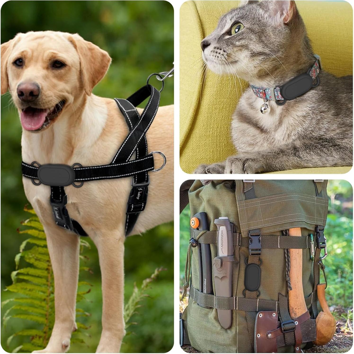 Soporte de Collar para Perro Meliya 2 Paquetes Funda SmartTag2