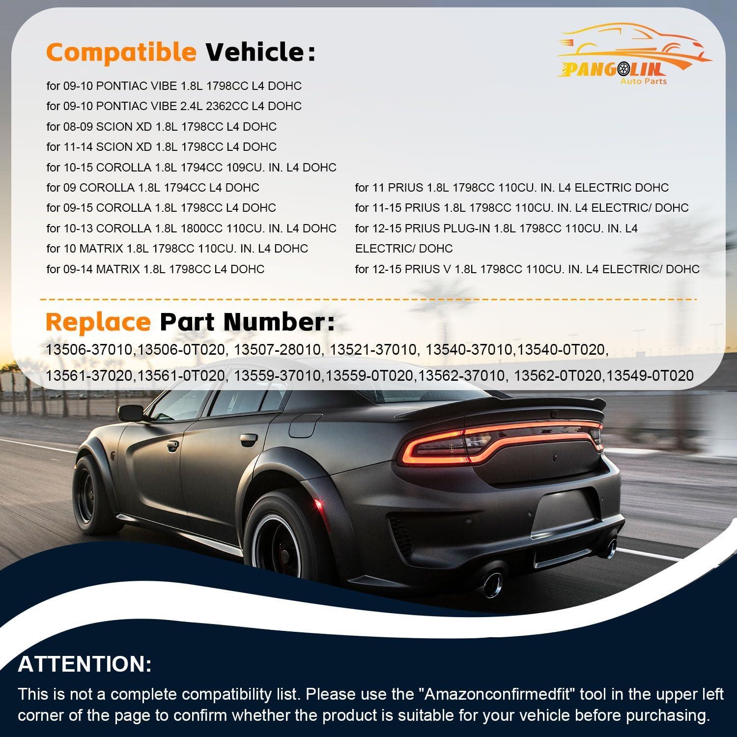 Kit de Cadena de Tiempo PANGOLIN 13506-37010 para Scion, Corolla, Vibe