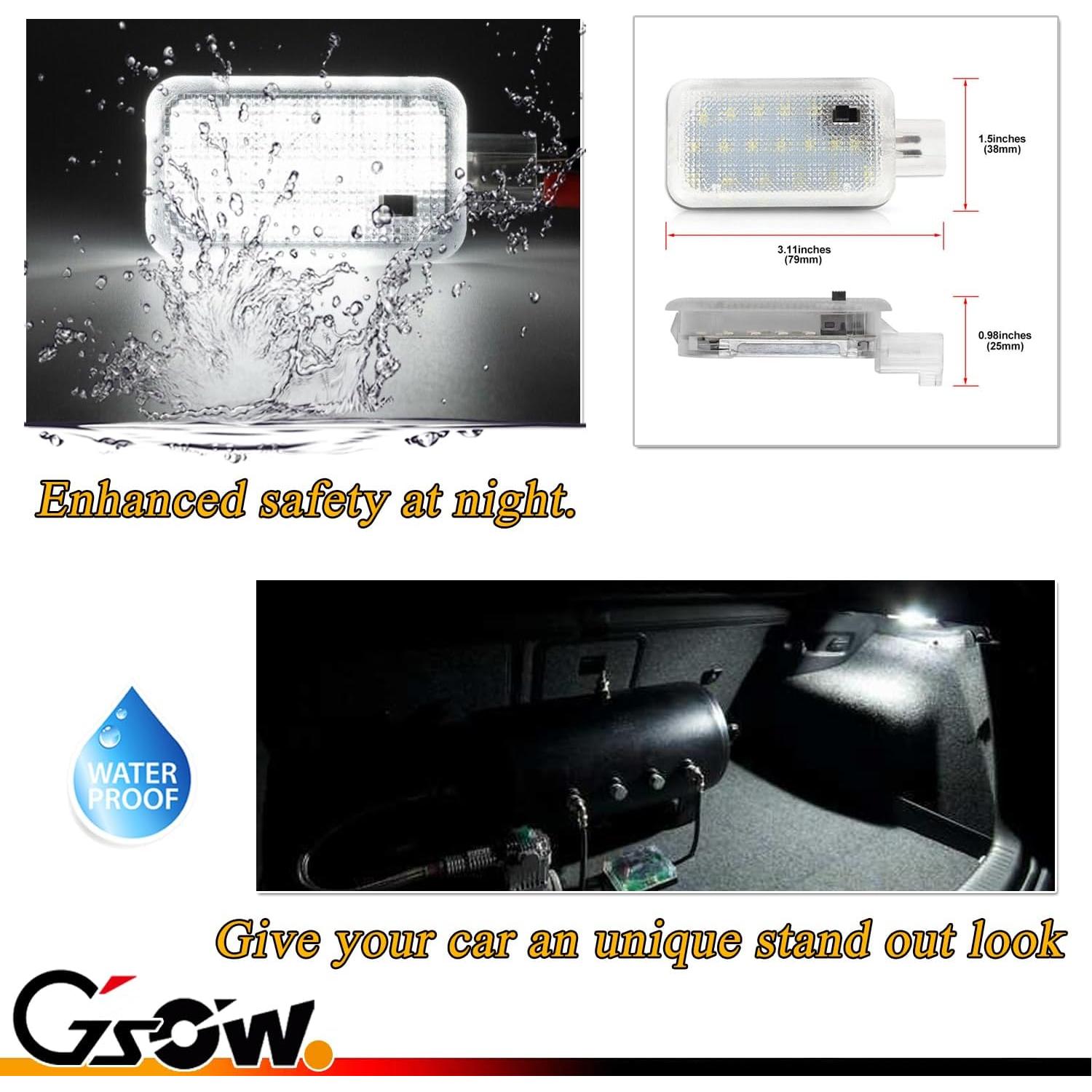 Luz LED de Equipaje GSOWO para Subaru Impreza WRX STI 2008-2023