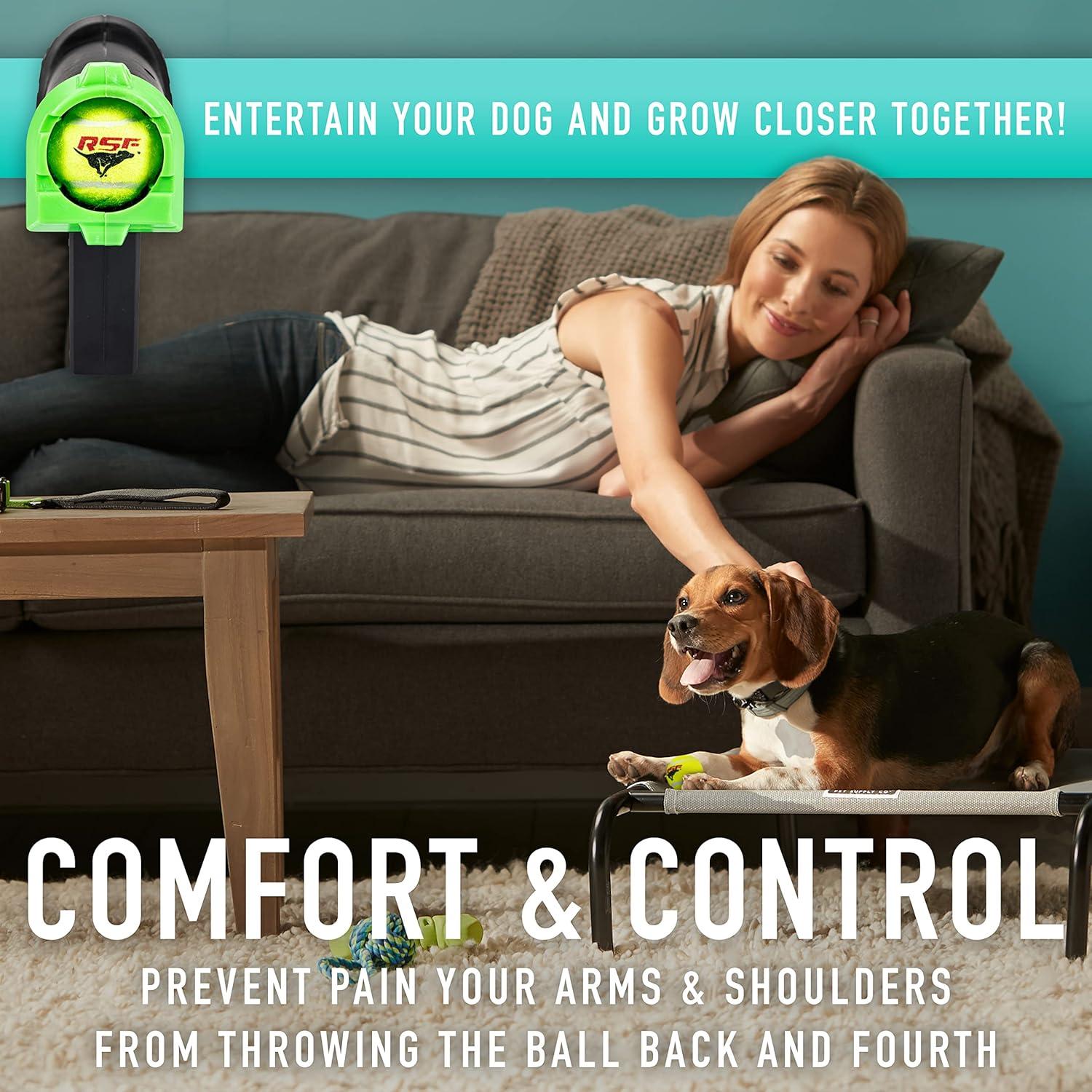 Lanzador de Pelotas Mini Franklin Pet Supply - Juguete para Perros