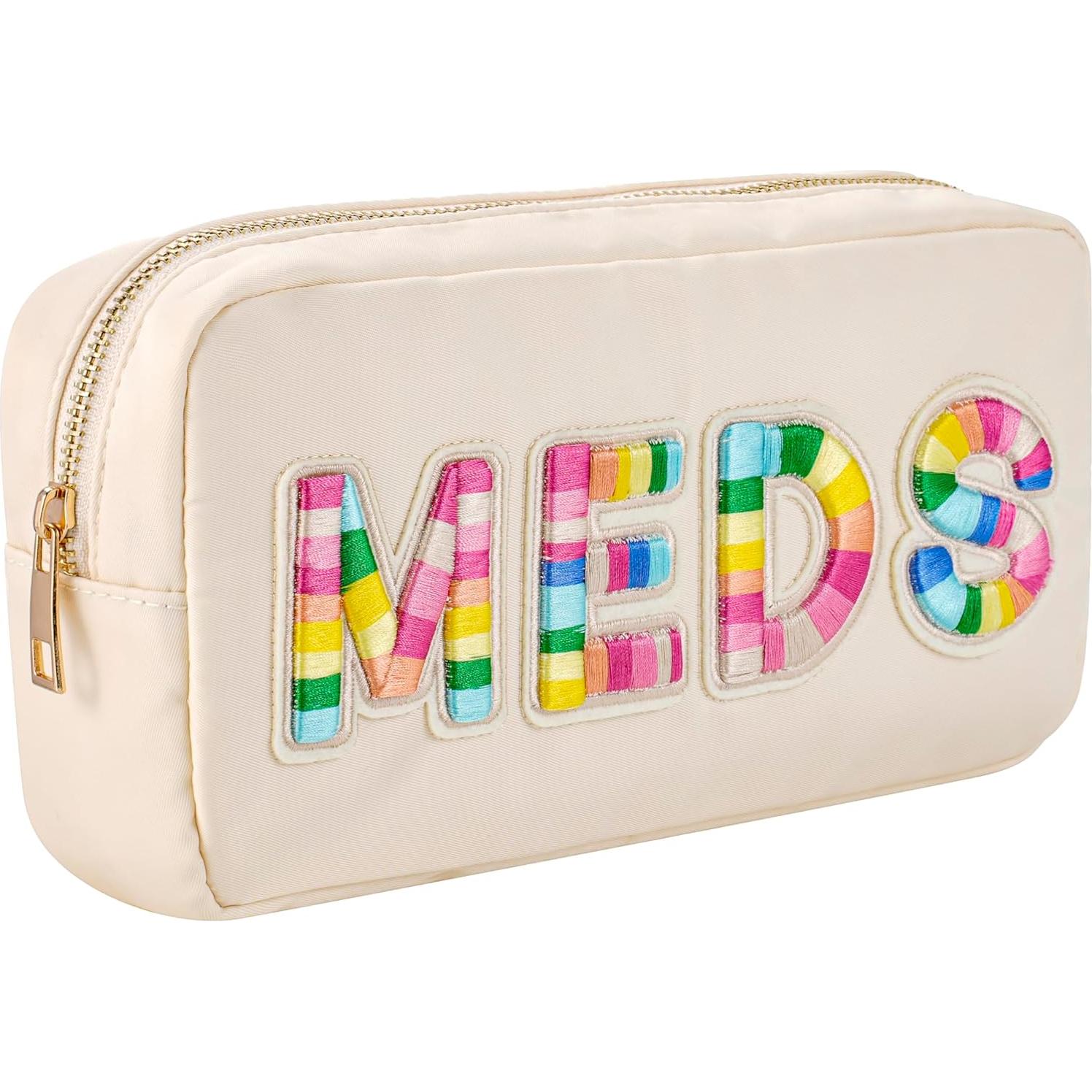 Bolsa de Medicamentos Uekeboag Nylon Impermeable 25,4x12,7cm