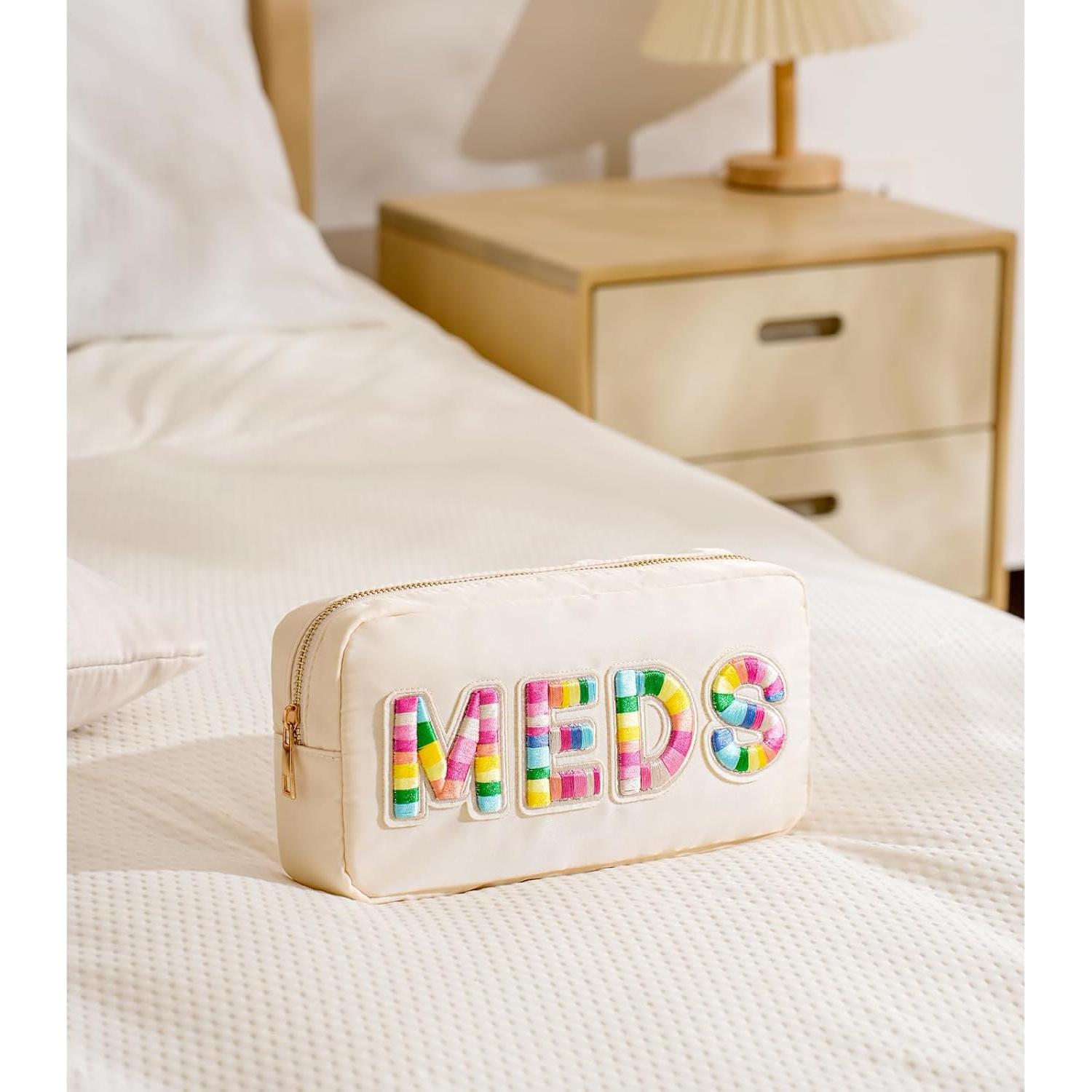 Bolsa de Medicamentos Uekeboag Nylon Impermeable 25,4x12,7cm