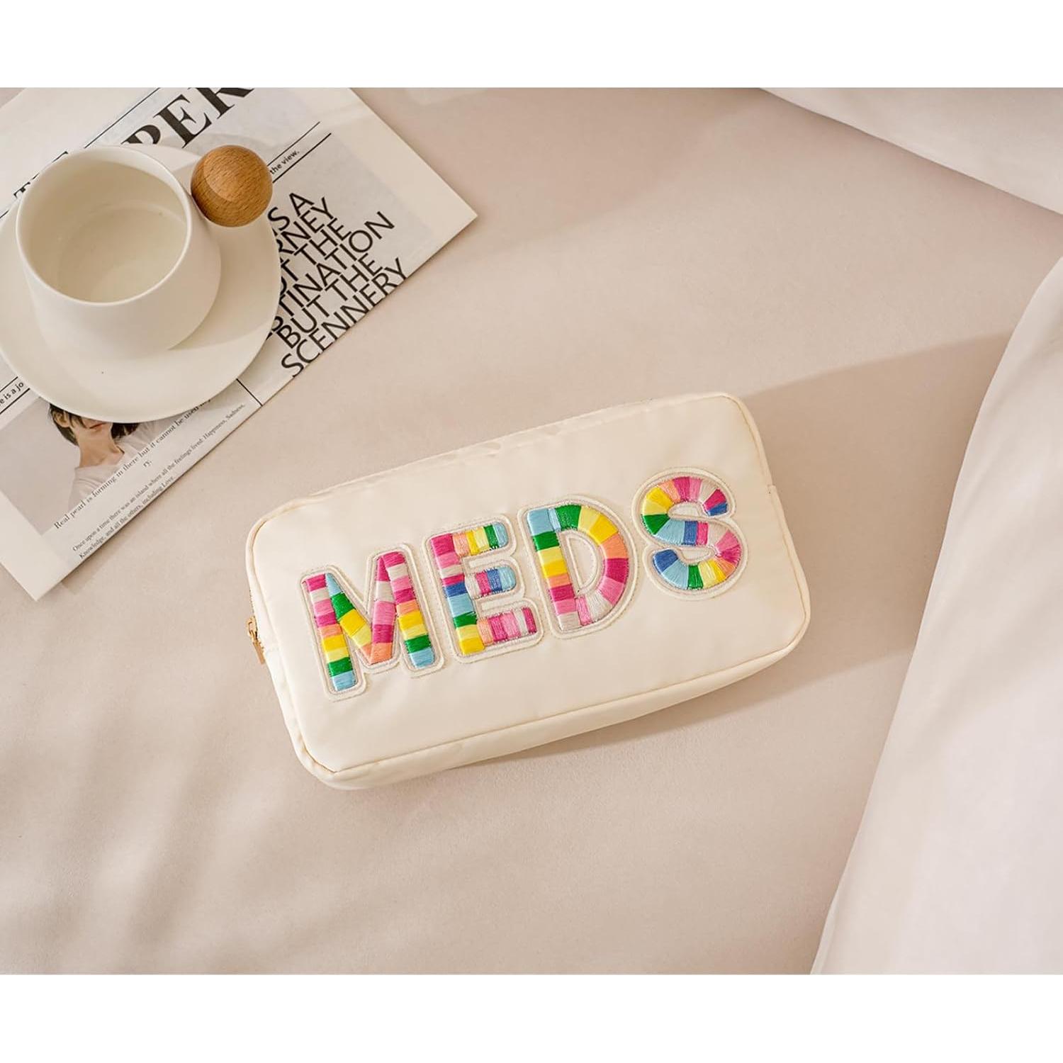 Bolsa de Medicamentos Uekeboag Nylon Impermeable 25,4x12,7cm