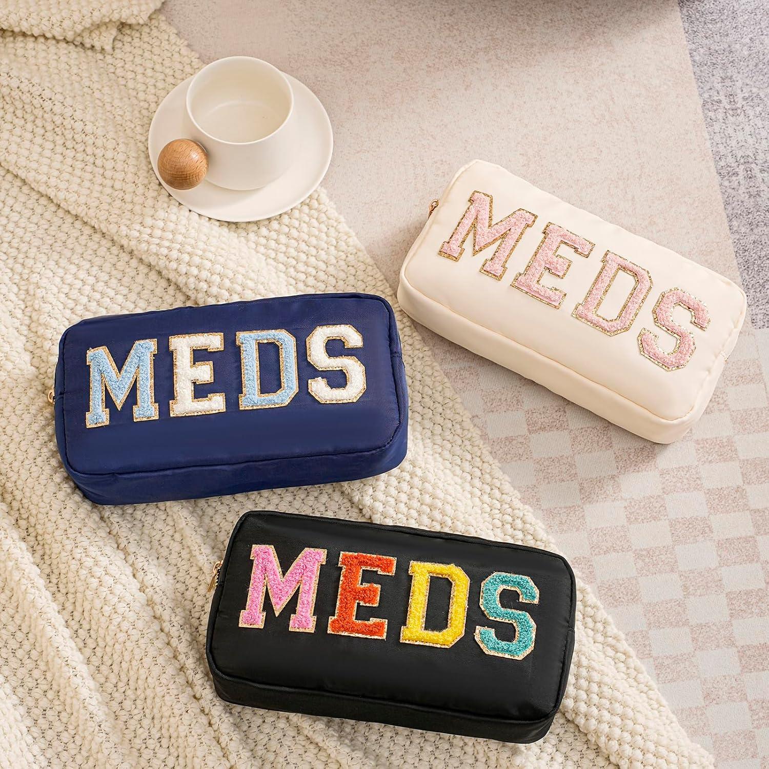 Bolsa de Medicamentos Uekeboag Nylon Impermeable 25,4x12,7cm