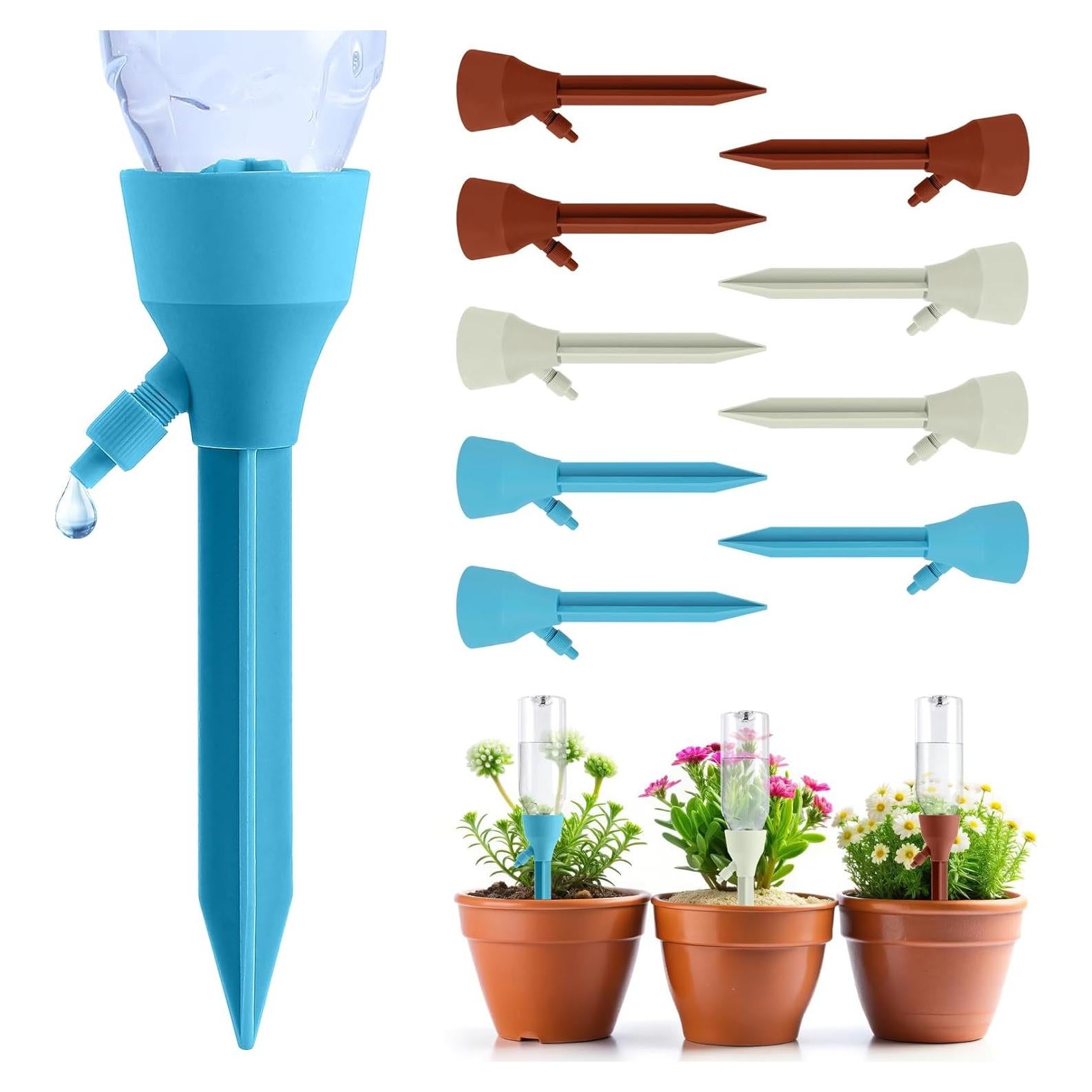 Picos de Riego Automático Coyilinyi 9PCS con Válvula Ajustable