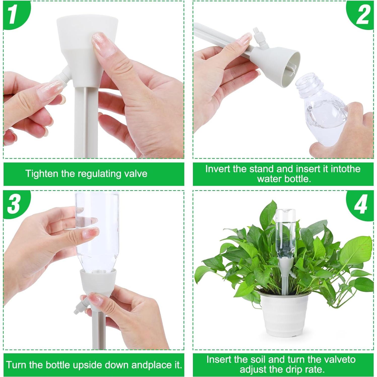 Picos de Riego Automático Coyilinyi 9PCS con Válvula Ajustable