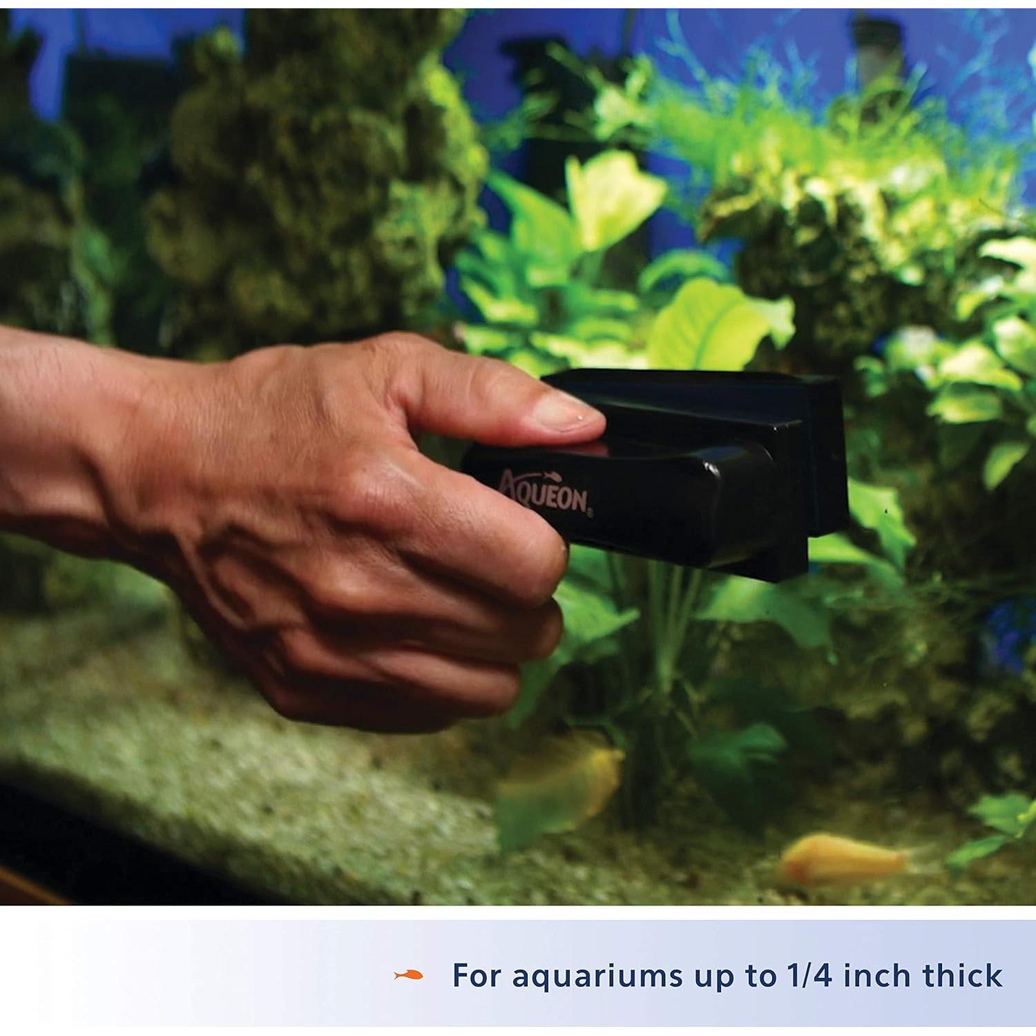 Imanes de Limpieza de Algas Aqueon Pequeño para Acuarios