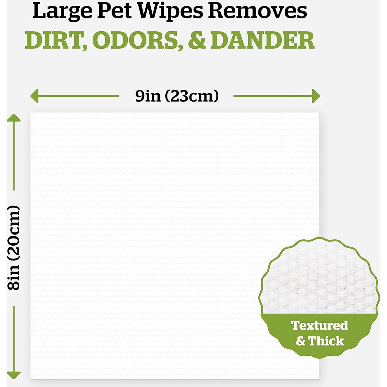 Toallitas Hipoalergénicas Pogi's 240 para Perros Té Verde