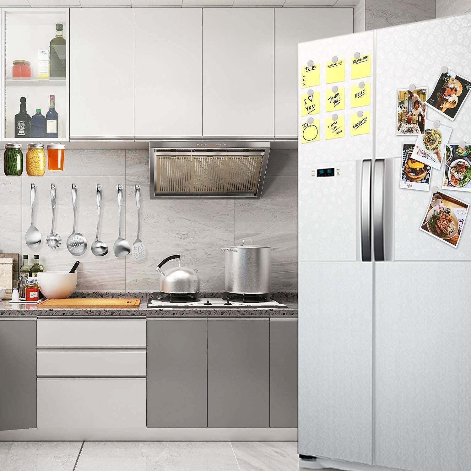 Imanes de Neodimio E BAVITE 3.2 cm - 6 Paquetes Adhesivos