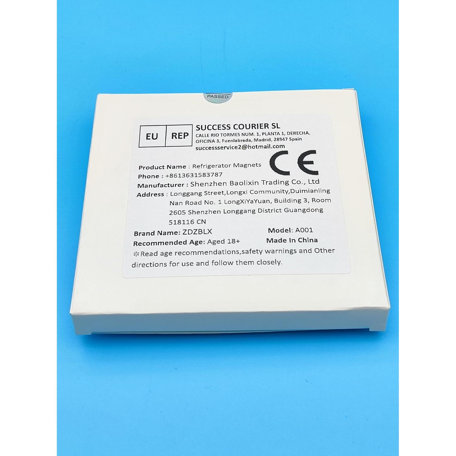 Imanes de Refrigerador ZDZBLX 20 Piezas Coloridos 2cm