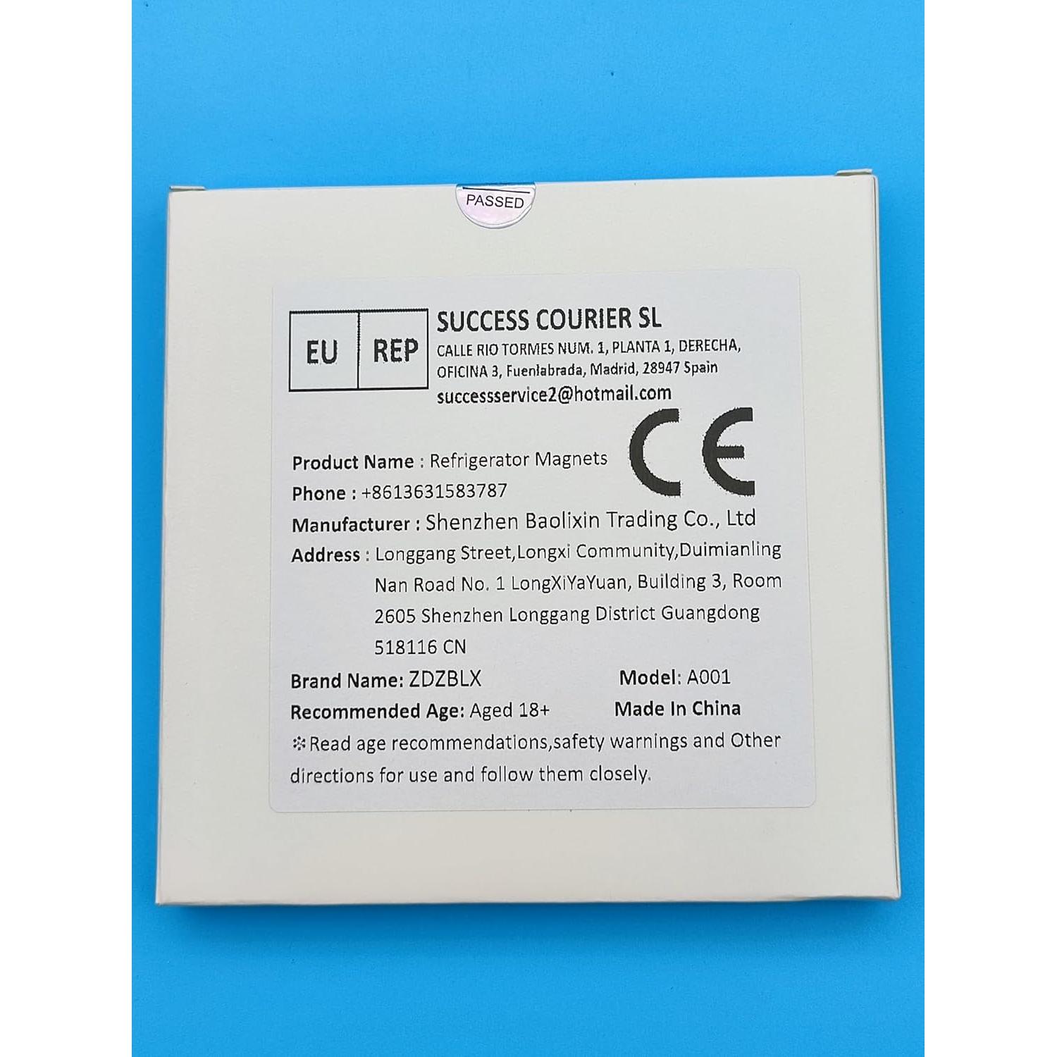 Imanes de Refrigerador ZDZBLX 20 Piezas Coloridos 2cm