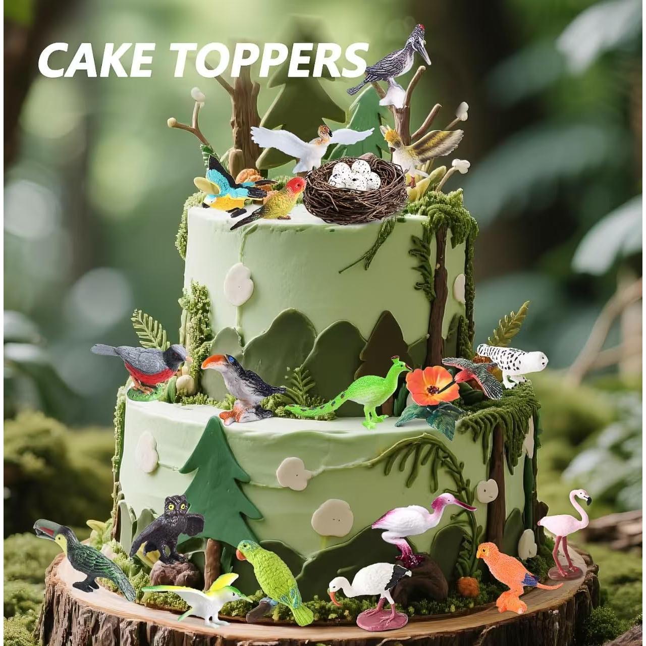 Juego de figuras de aves 30 piezas Kukifun - Juguetes educativos