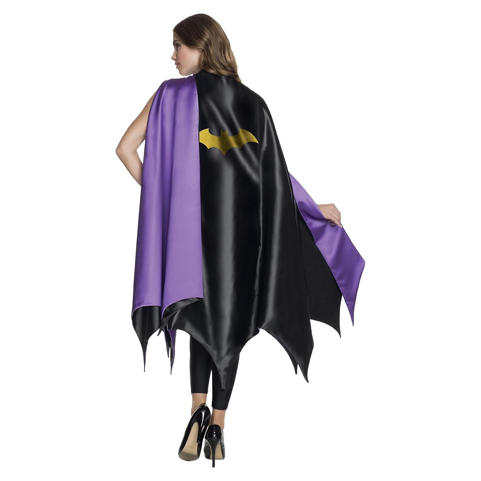 Capa Deluxe Batgirl Rubie's para Mujeres - Accesorio Disfraz