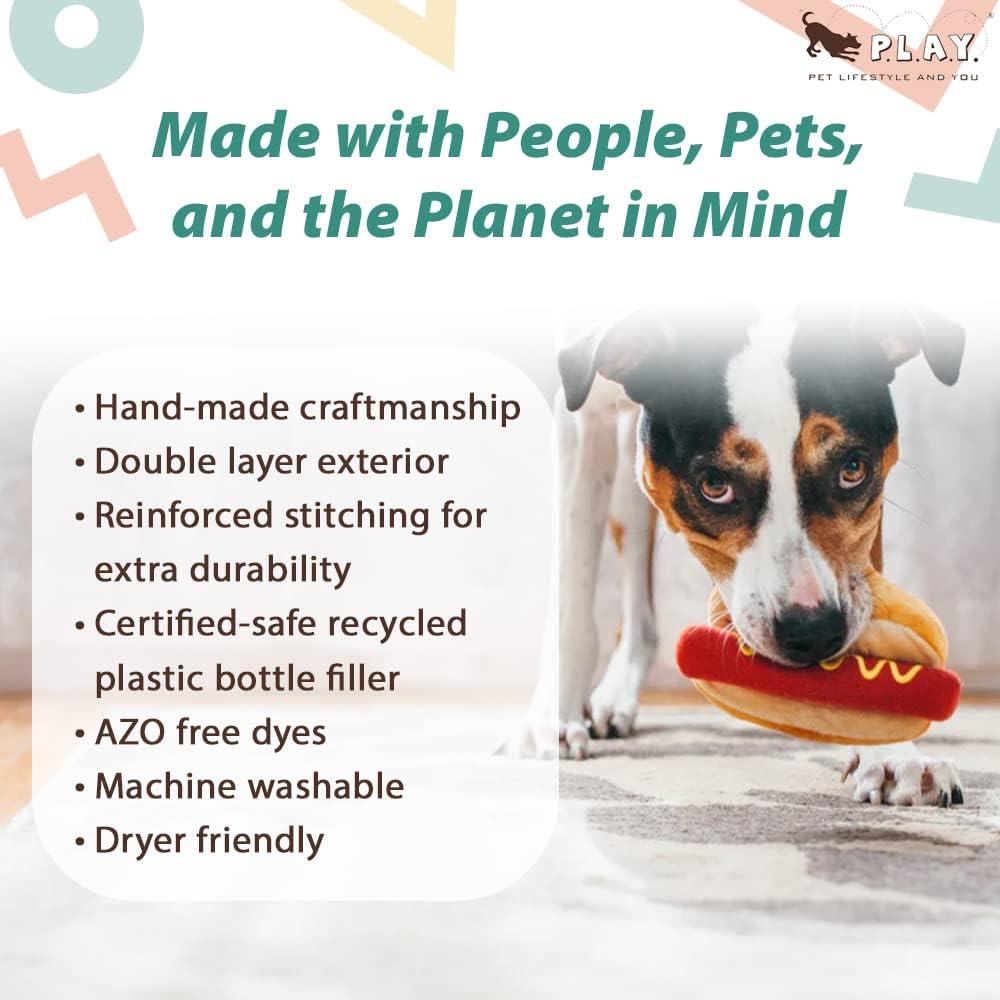 Juguete de Peluche para Perros P.L.A.Y. Hot Dog XS