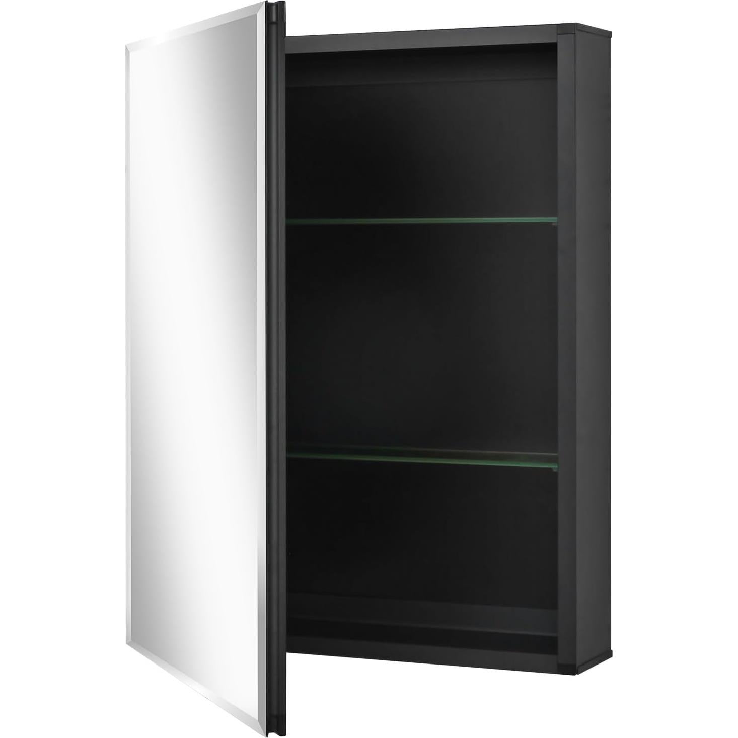 Gabinete de Medicina Fundin 50,8 x 66 cm Aluminio Negro