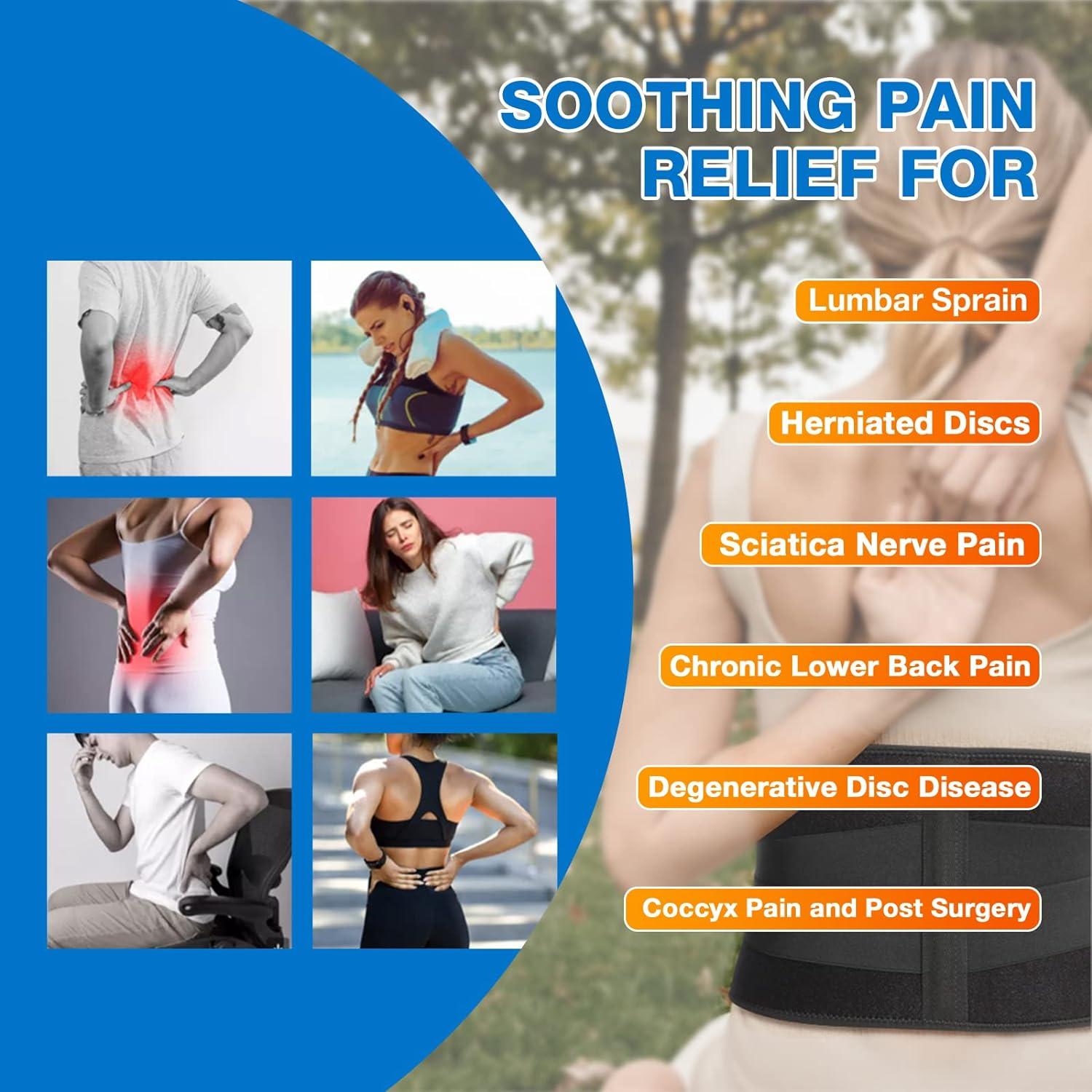 Faja de Hielo ARRIS con Cinturón Neopreno para Espalda