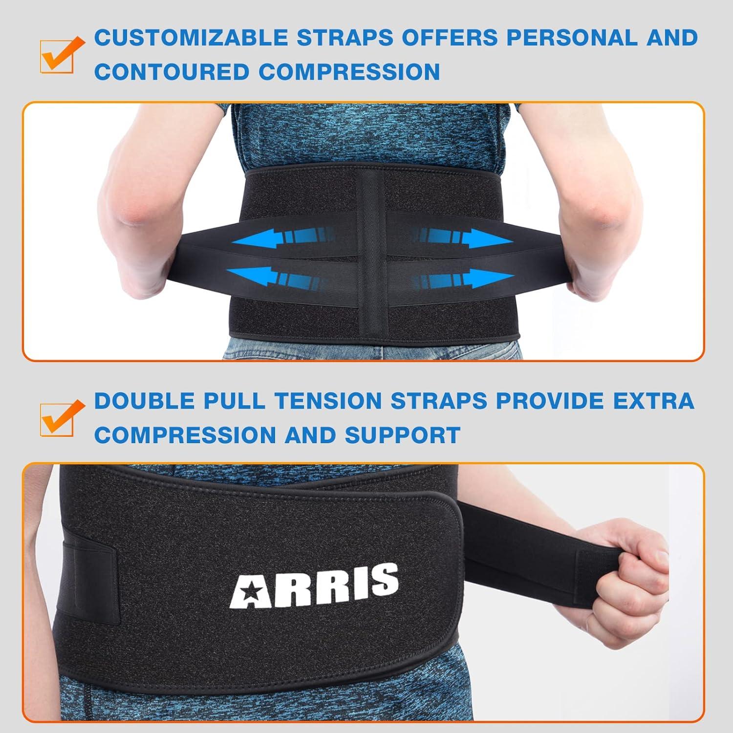 Faja de Hielo ARRIS con Cinturón Neopreno para Espalda