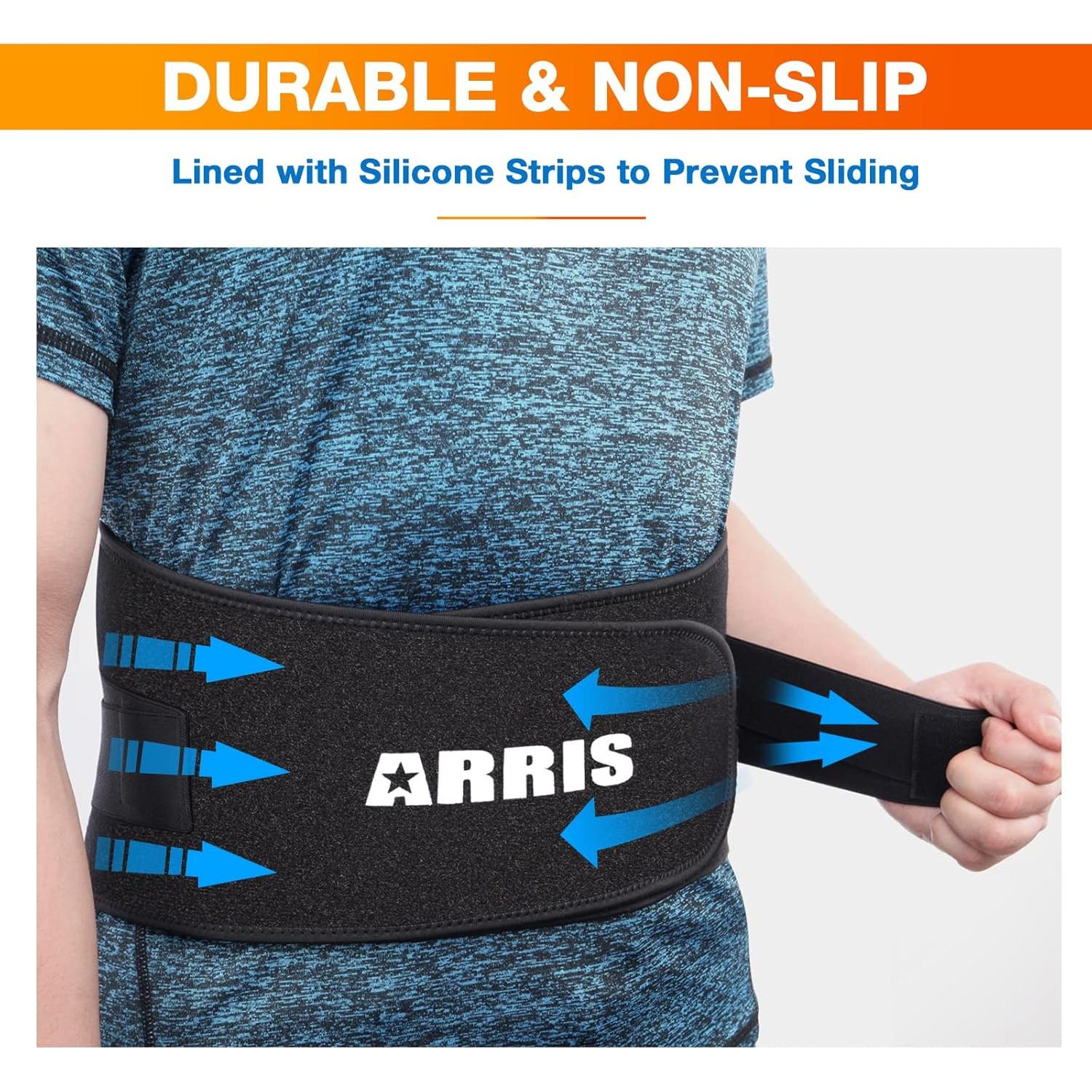 Faja de Hielo ARRIS con Cinturón Neopreno para Espalda