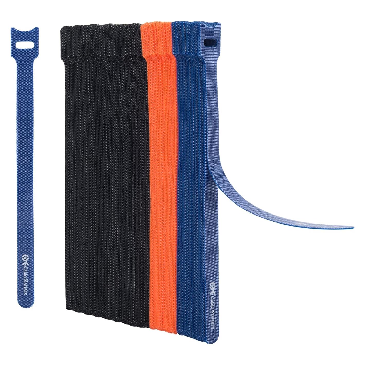 Sujetadores de Cables Reutilizables Cable Matters 100-Pack 20.32 cm