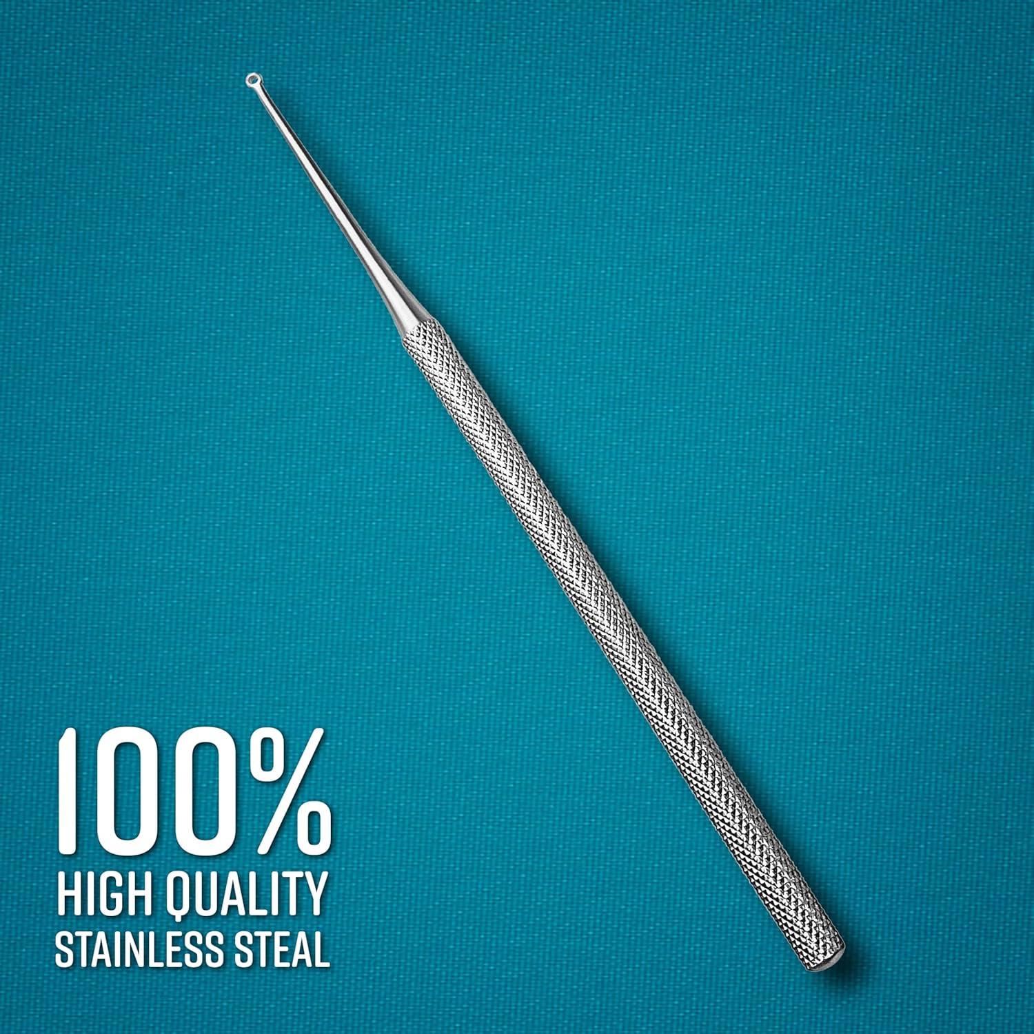 Removedor de Cera de Oído GULMAG Acero Inoxidable 5 Puntas