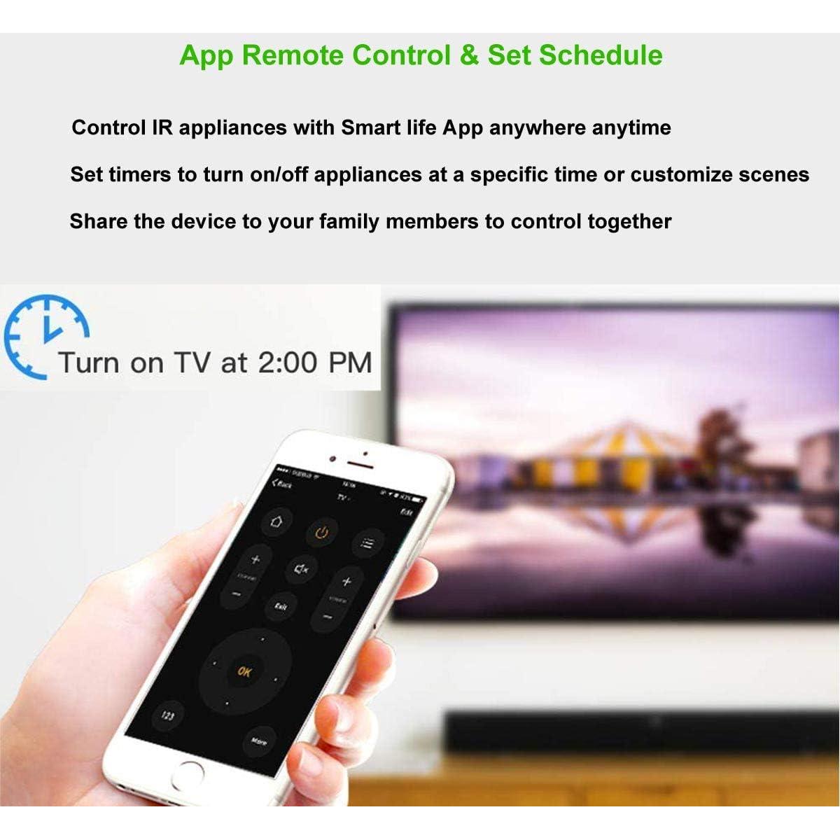 Hub Control Remoto IR Inteligente WiFi 0.13kg 9x9cm