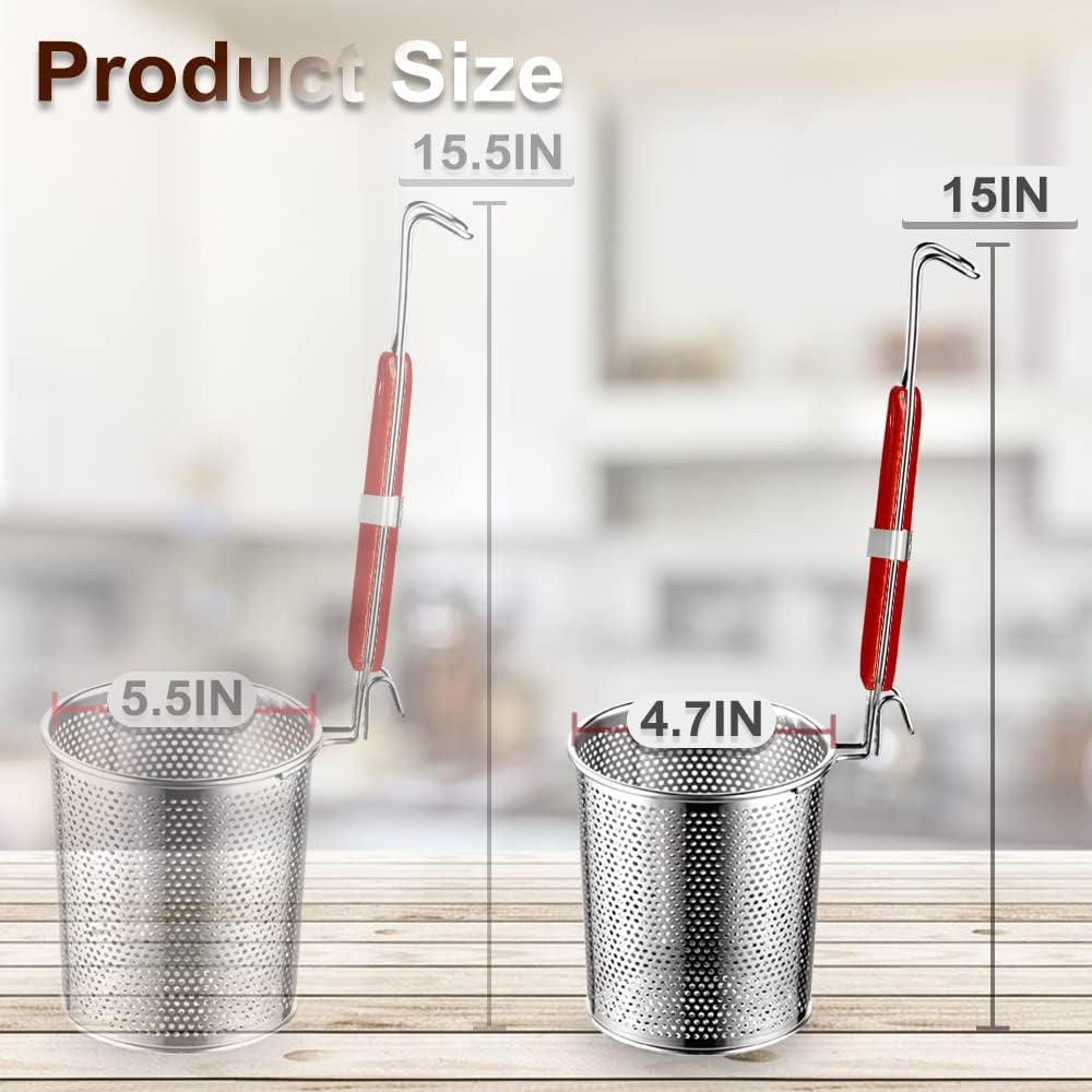 Cesta Colador de Pasta TENTA KITCHEN Acero Inoxidable 12cm