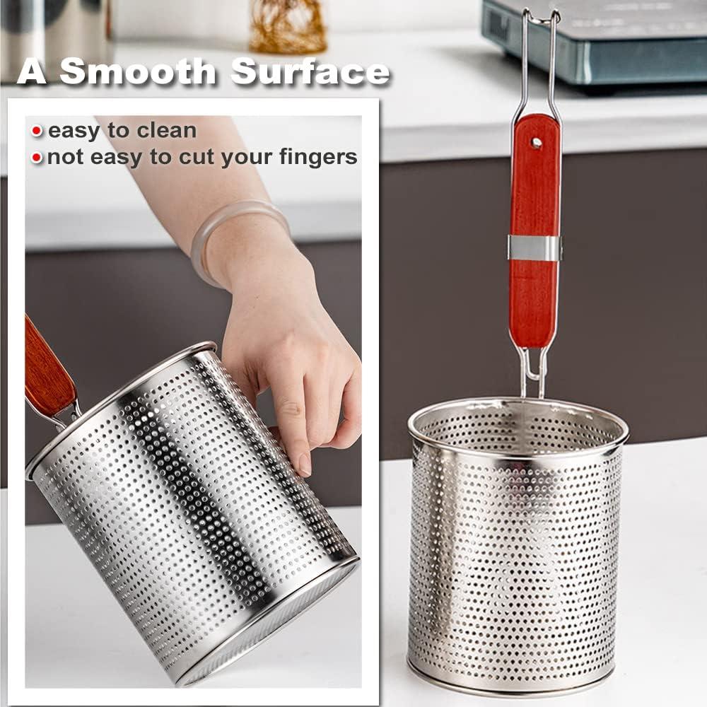 Cesta Colador de Pasta TENTA KITCHEN Acero Inoxidable 12cm