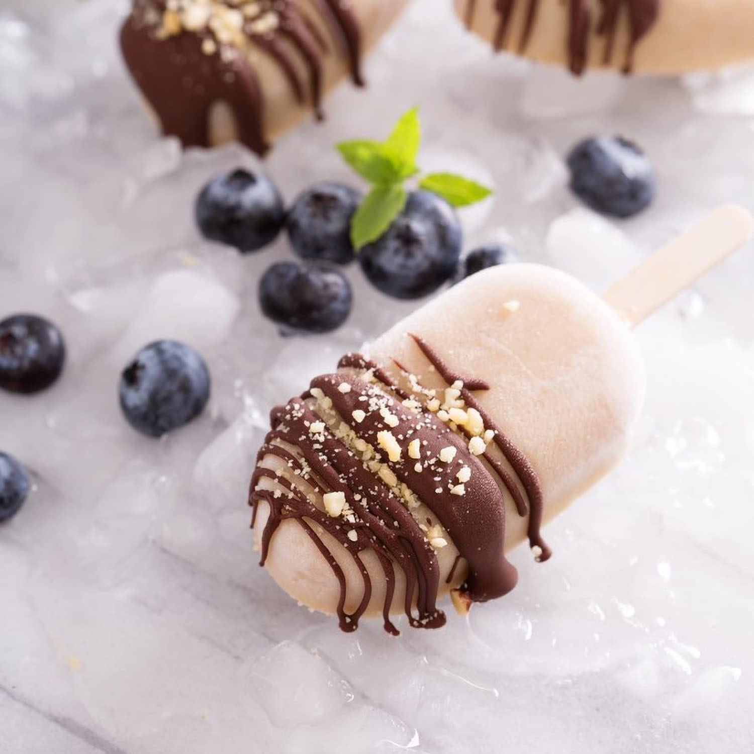 Moldes de Silicona para Helados Mini Skater Ovalados 2Pcs