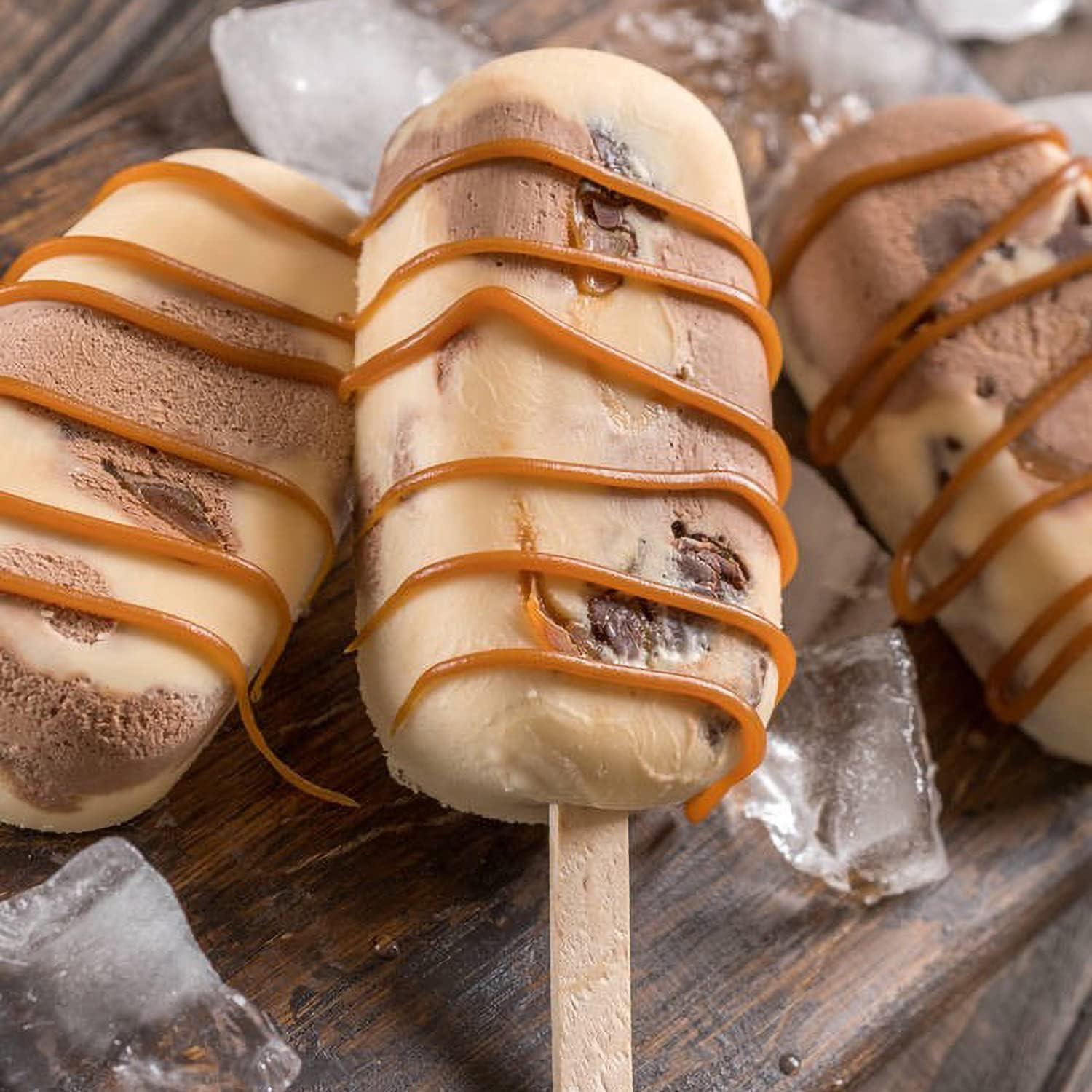 Moldes de Silicona para Helados Mini Skater Ovalados 2Pcs