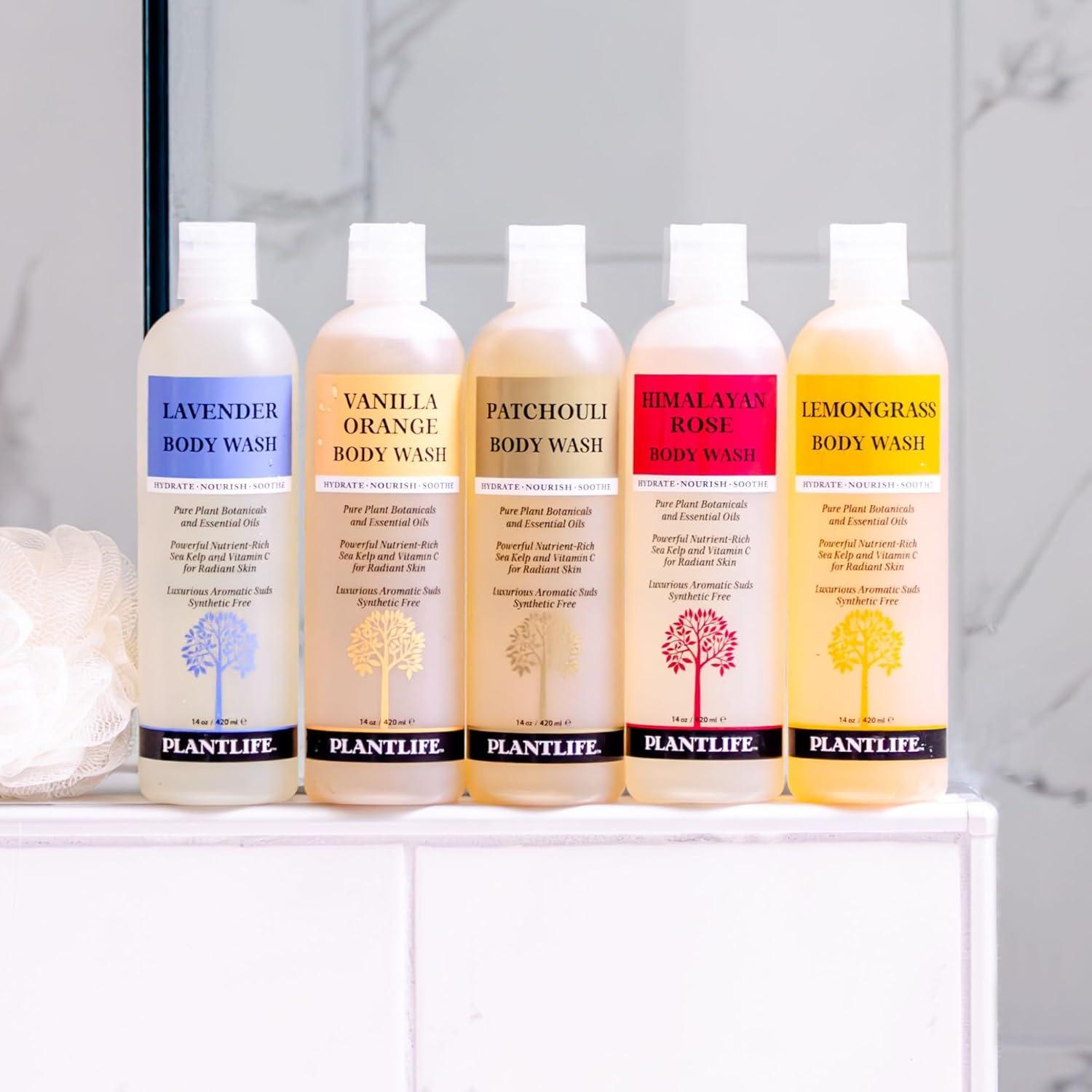 Jabón Corporal Plantlife Rosa del Himalaya 396 g - Natural y Suave