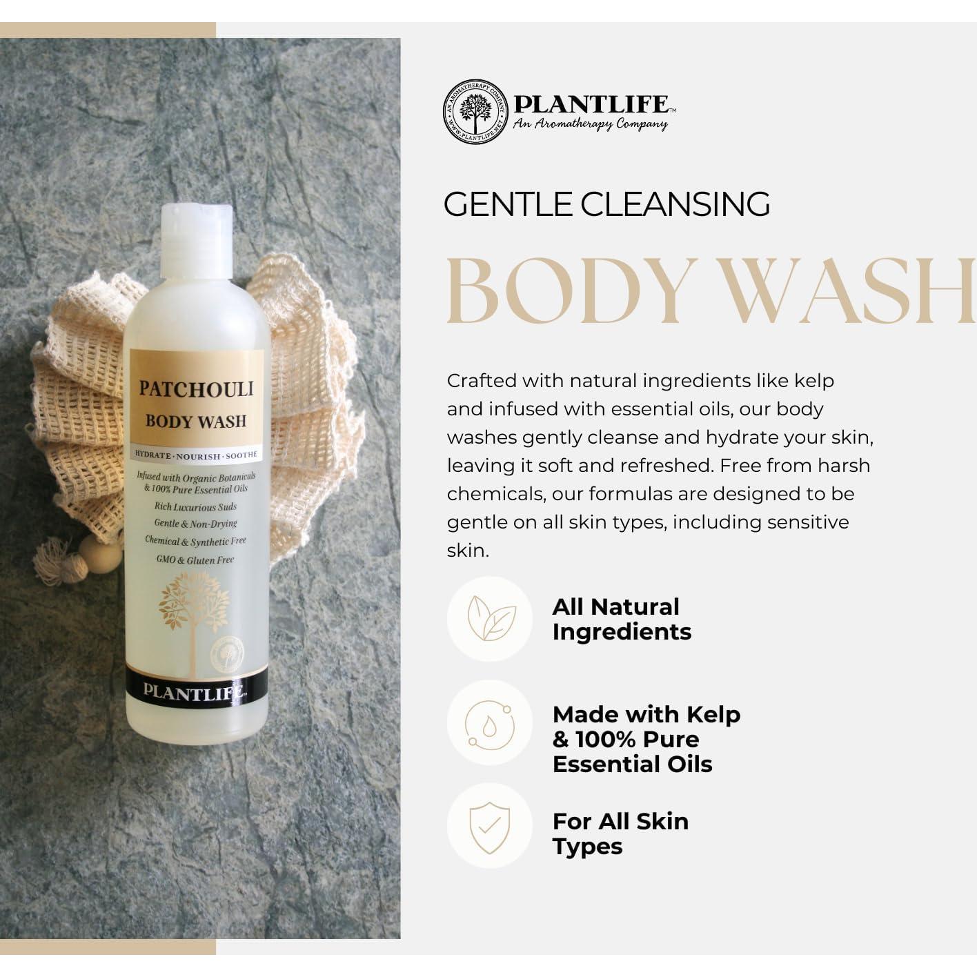 Jabón Corporal Plantlife Rosa del Himalaya 396 g - Natural y Suave