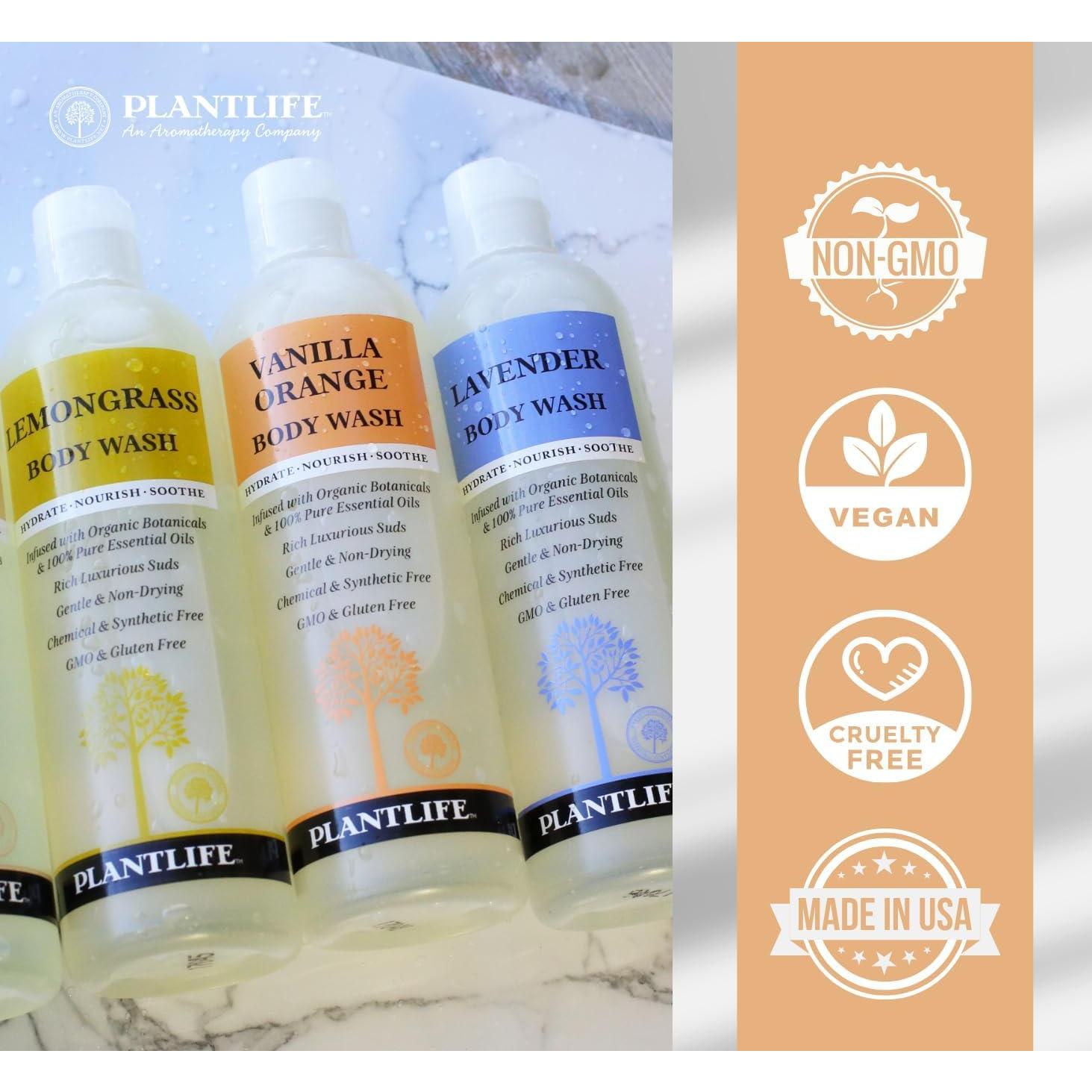 Jabón Corporal Plantlife Rosa del Himalaya 396 g - Natural y Suave