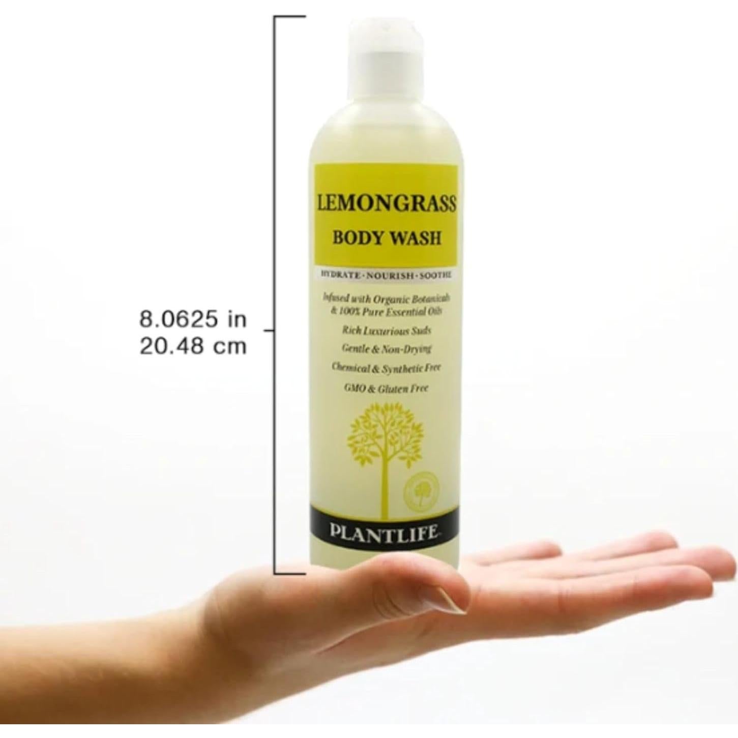 Jabón Corporal Plantlife Hierba de Limón 396 g - Natural y Suave