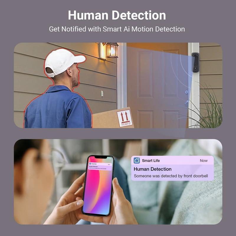 Cámara Timbre Video Inalámbrica Swankiz VD200 1080P HD