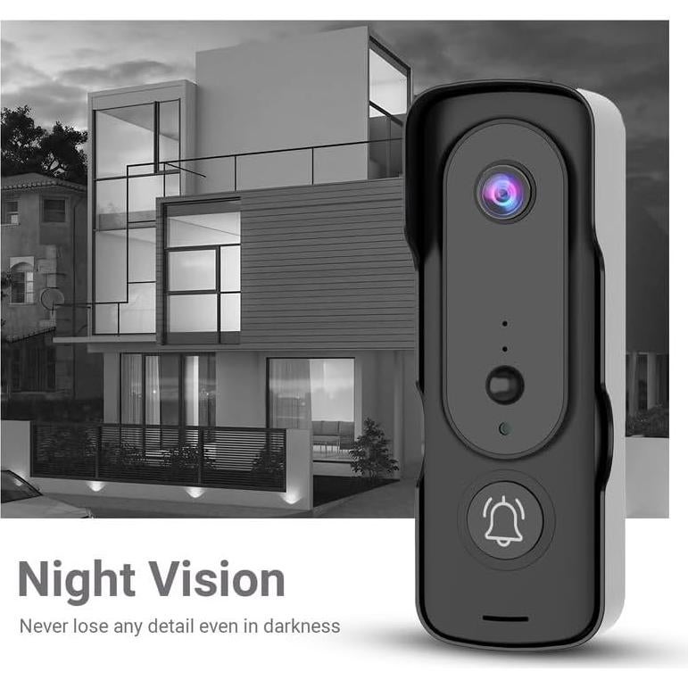 Cámara Timbre Video Inalámbrica Swankiz VD200 1080P HD