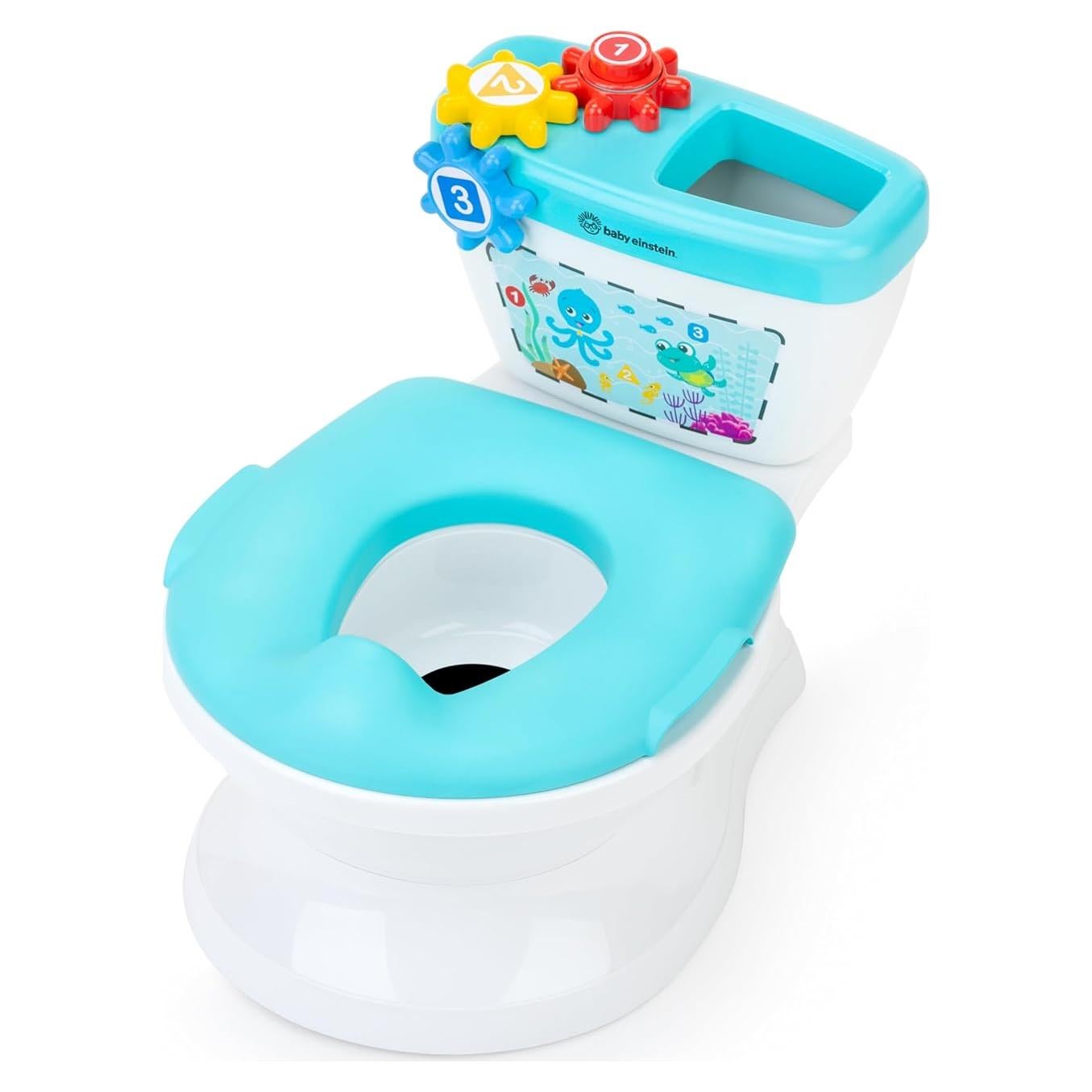 Inodoro de Entrenamiento Baby Einstein 2-en-1 con Música