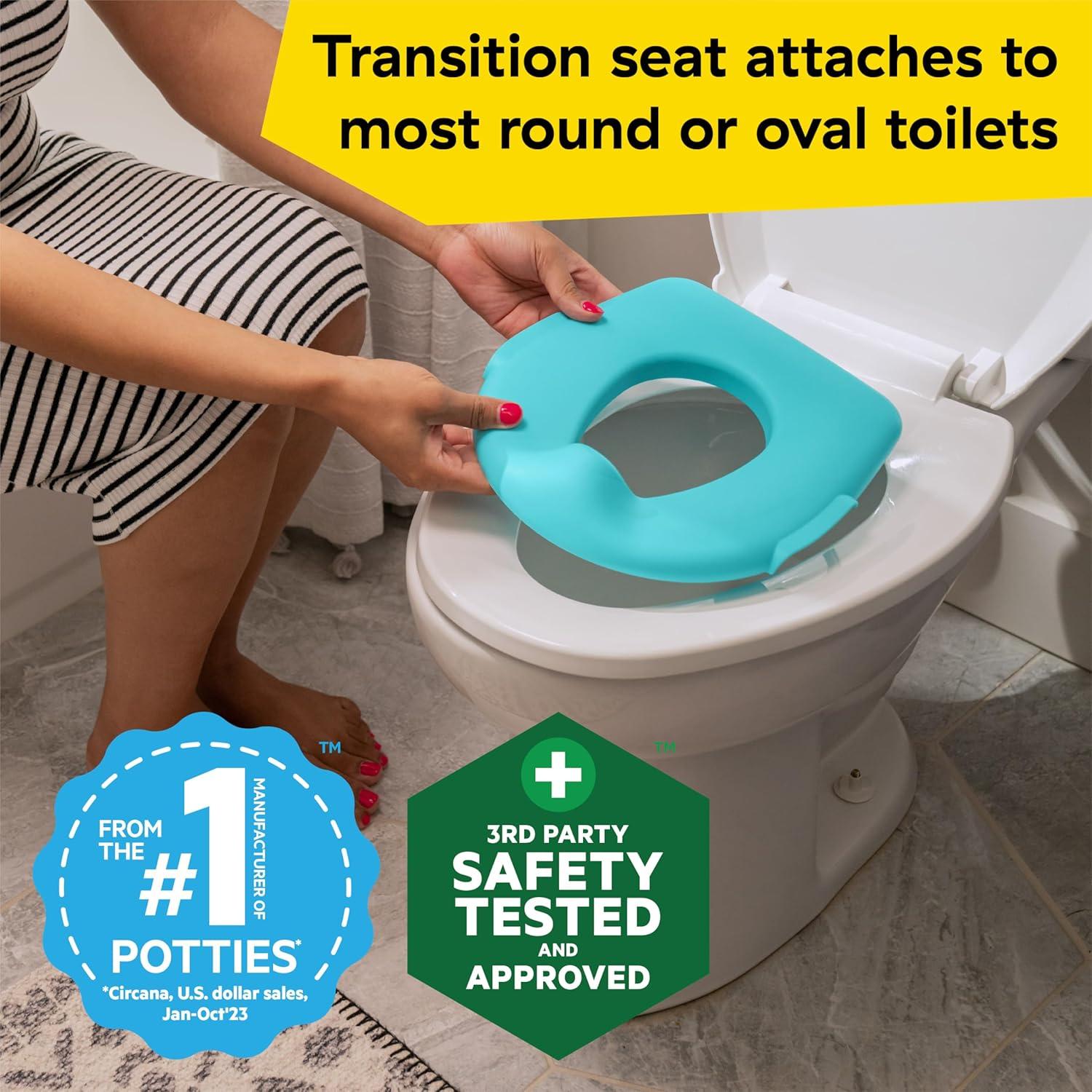 Inodoro de Entrenamiento Baby Einstein 2-en-1 con Música