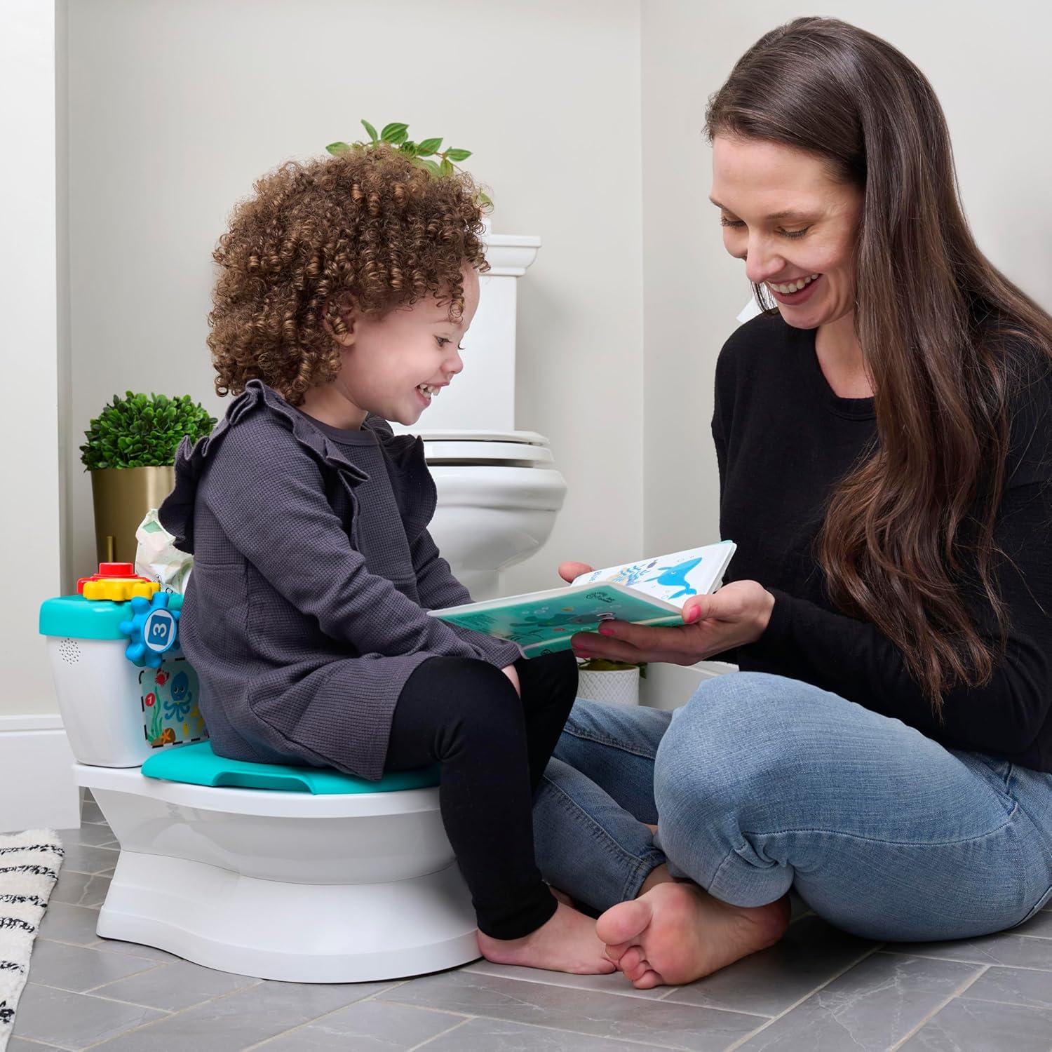 Inodoro de Entrenamiento Baby Einstein 2-en-1 con Música